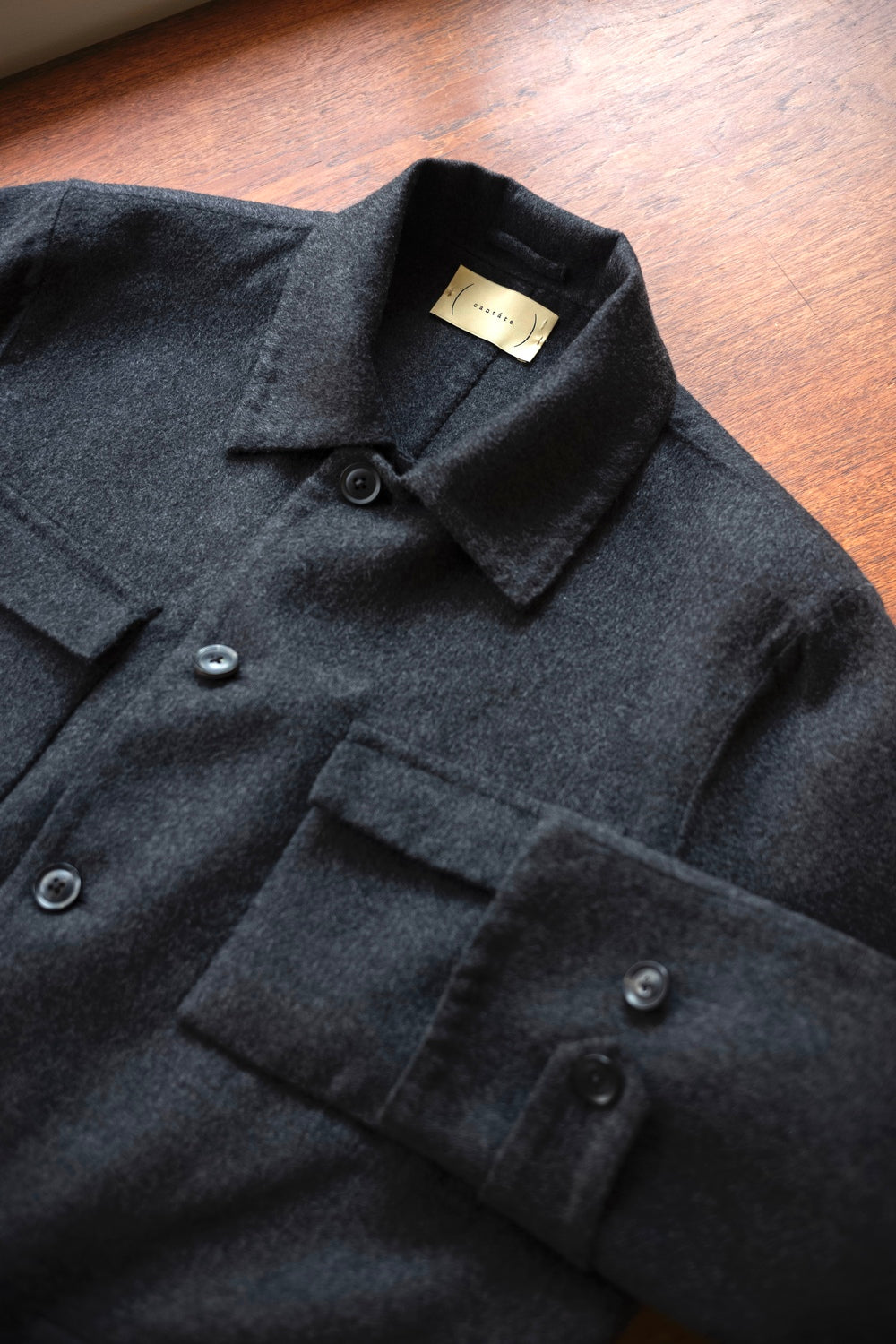 Hand Rever French Blouson 〔C/GRAY〕