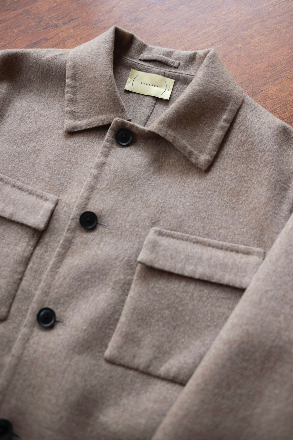 Hand Rever French Blouson〔ECRU〕