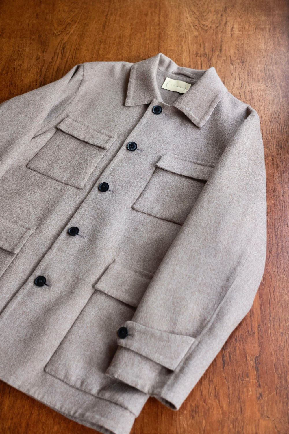 Hand Rever French Blouson〔ECRU〕