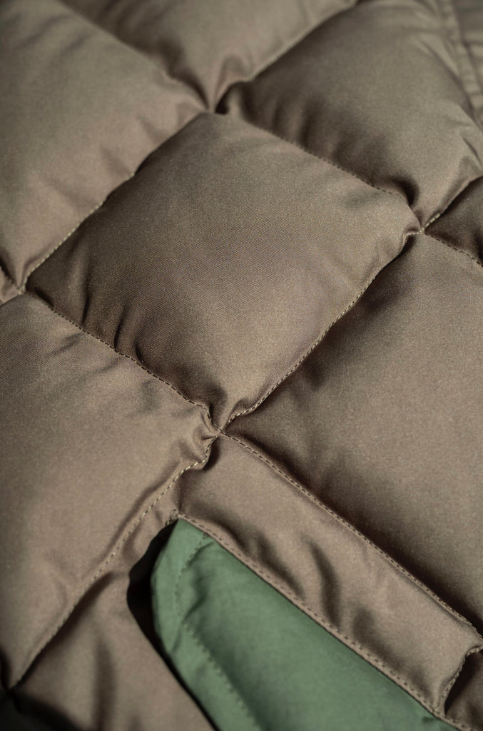 Nylon Quilted Down Jacket