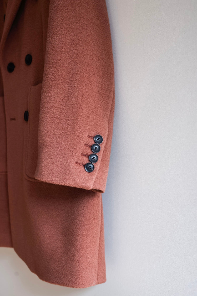 Pile Double Half Coat〔OLD ROSE〕