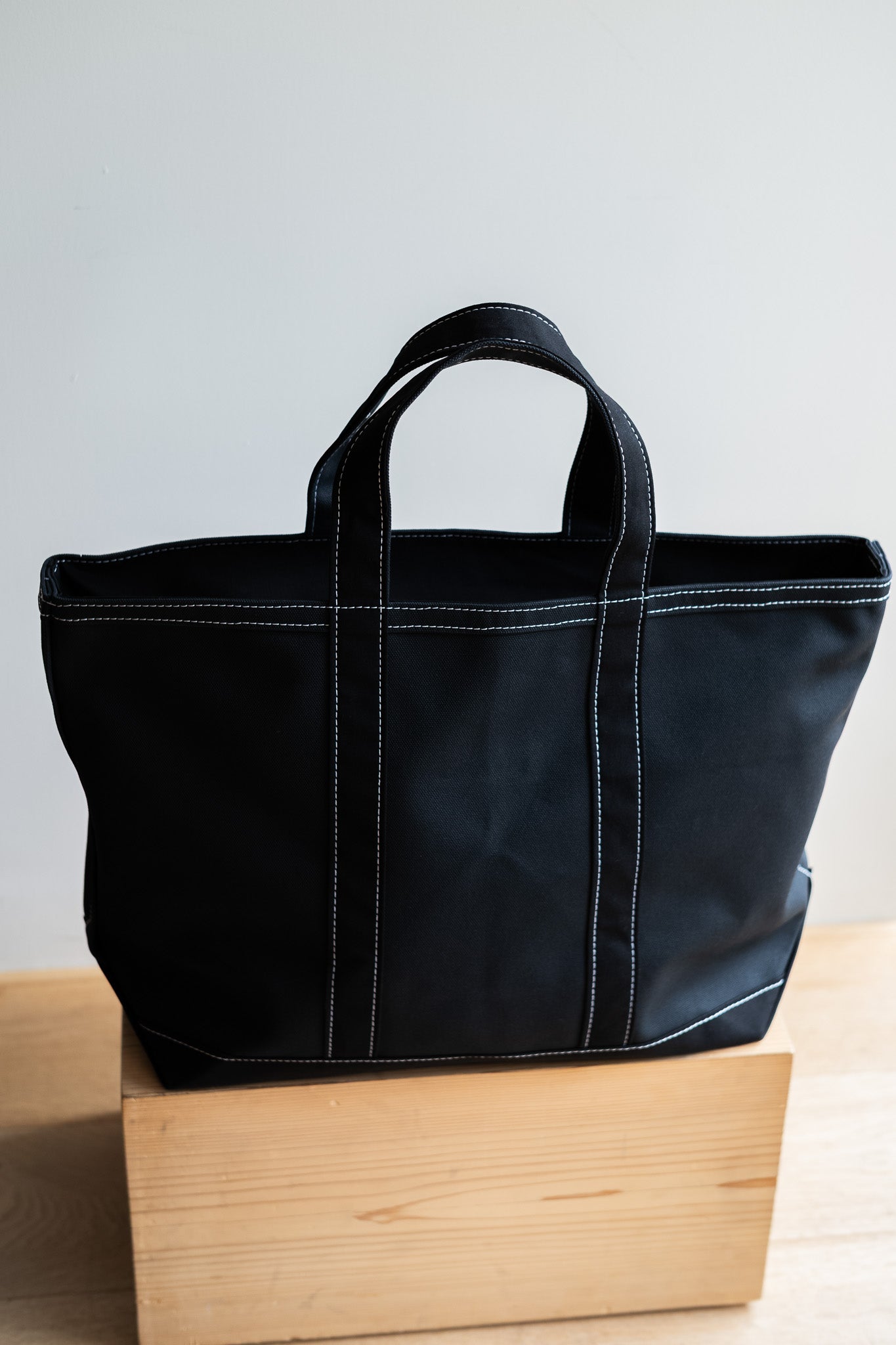 Enough Space Bag-LARGE〔BLACK×BLACK〕