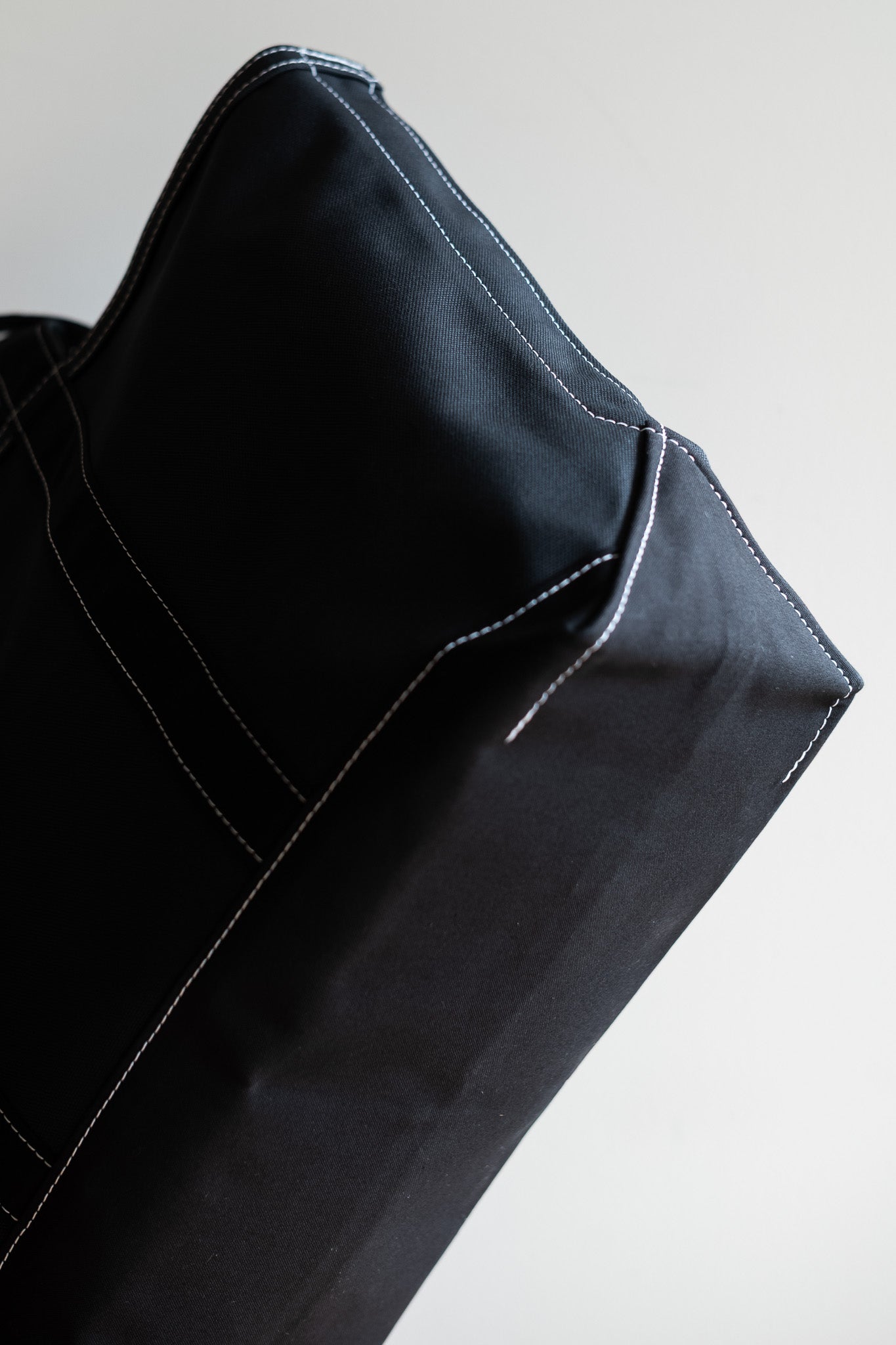 Enough Space Bag-LARGE〔BLACK×BLACK〕