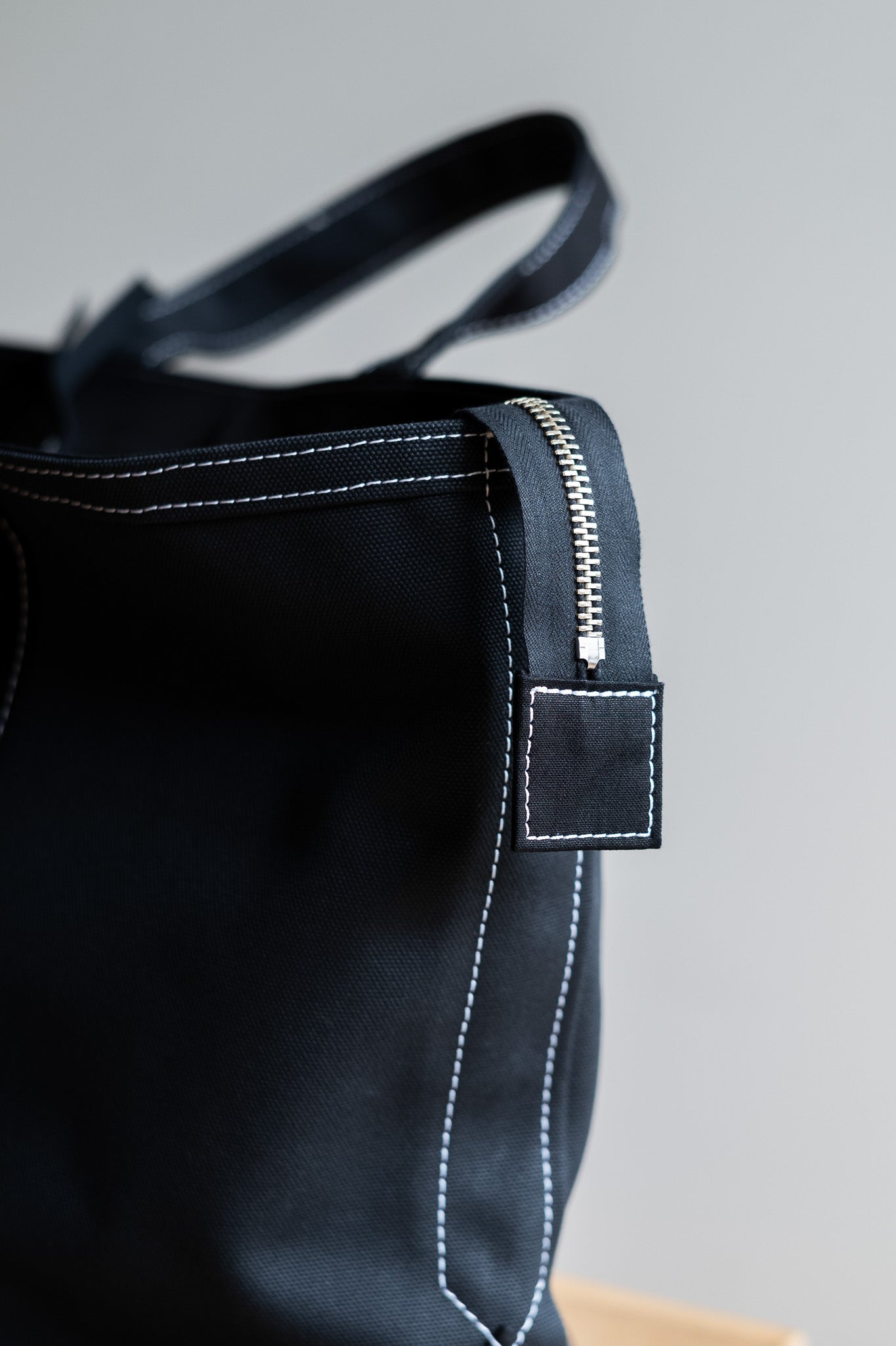 Enough Space Bag-LARGE〔BLACK×BLACK〕