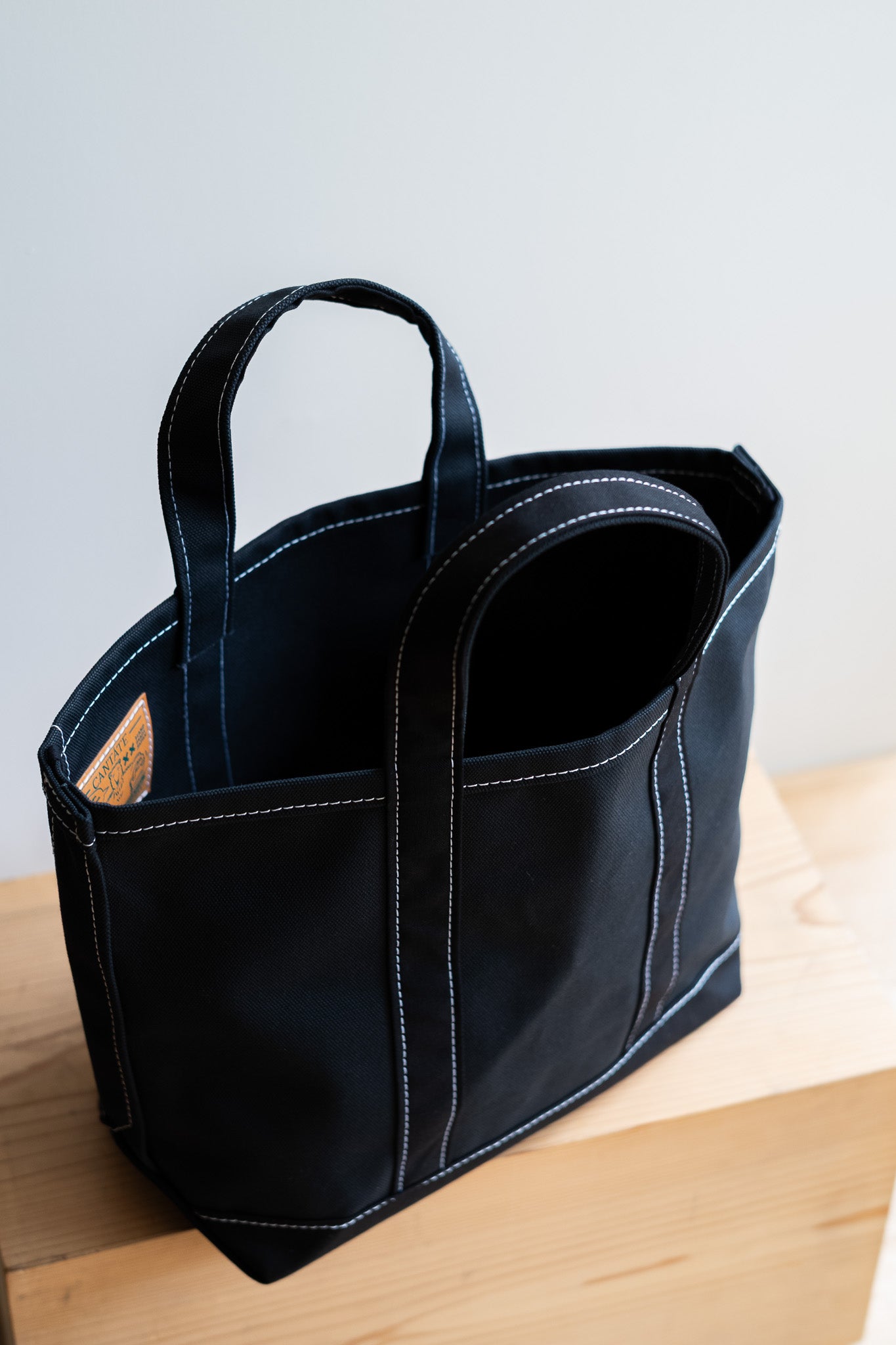 Enough Space Bag-SMALL〔BLACK×BLACK〕