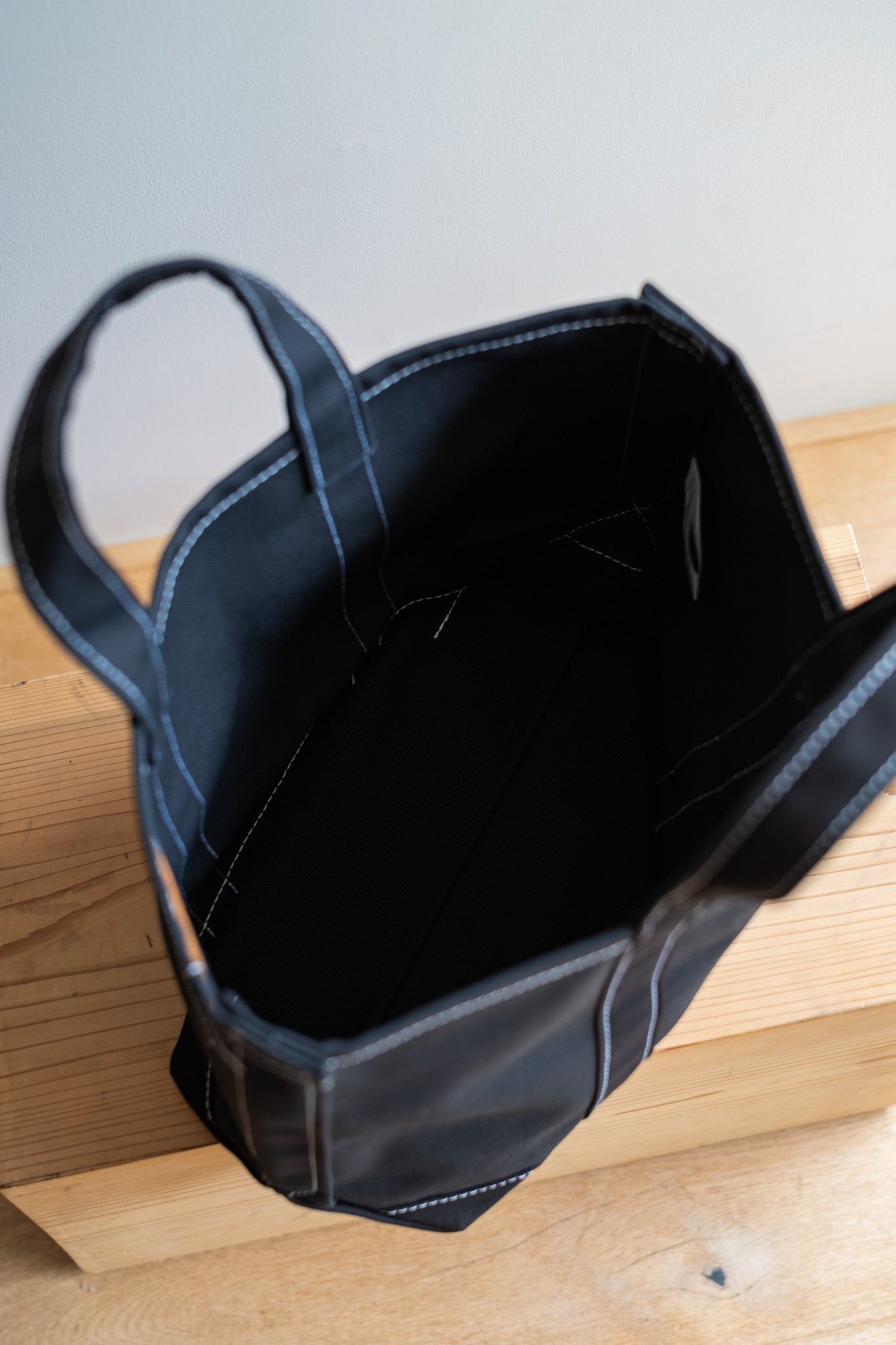 Enough Space Bag-SMALL〔BLACK×BLACK〕