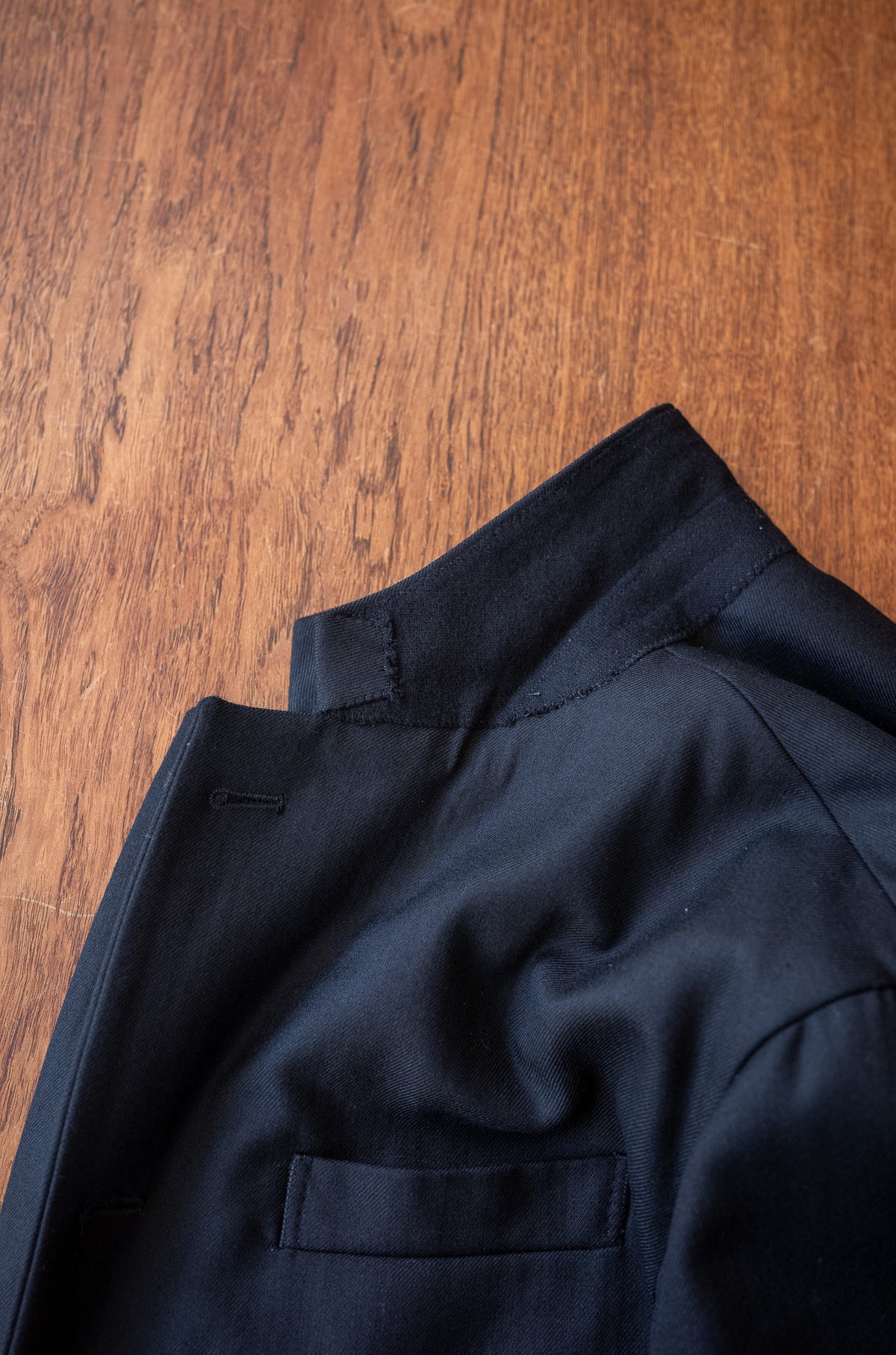 Double Cloth Directors Jacket 〈NOIR〉