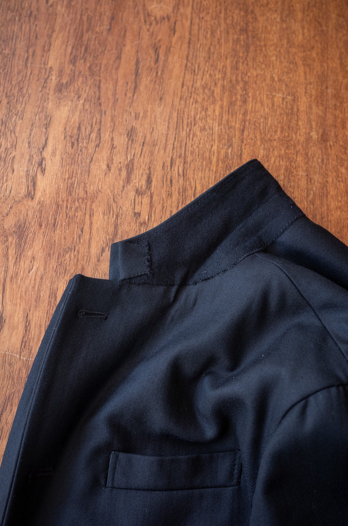 Double Cloth Directors Jacket 〈NOIR〉