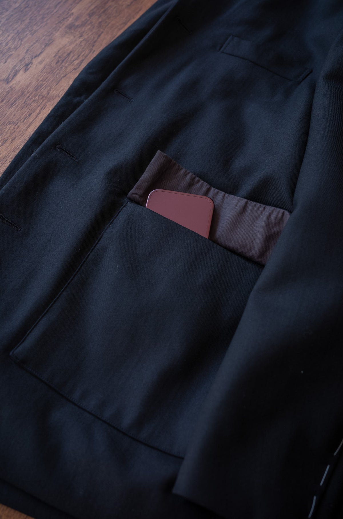 Double Cloth Directors Jacket 〈NOIR〉
