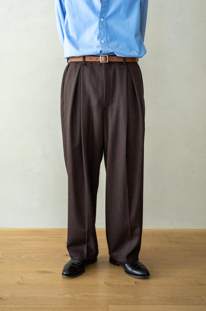 ONE TUCK VENETIAN PANTS