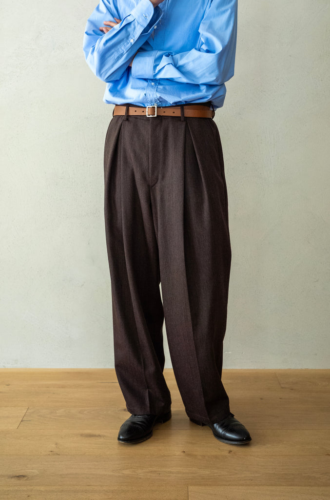 ONE TUCK VENETIAN PANTS