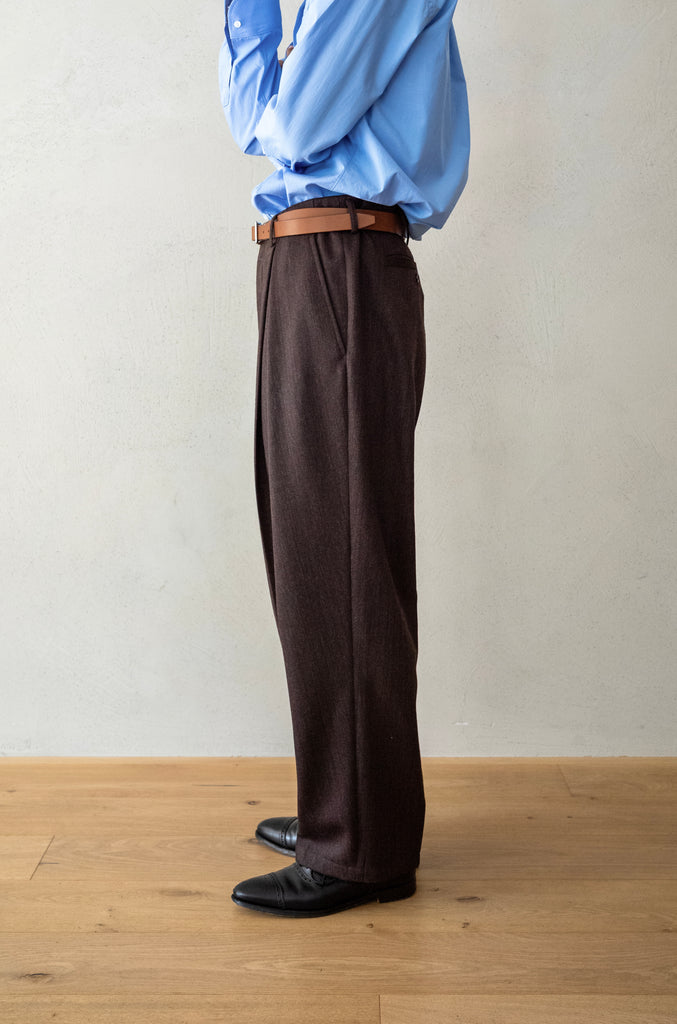 ONE TUCK VENETIAN PANTS