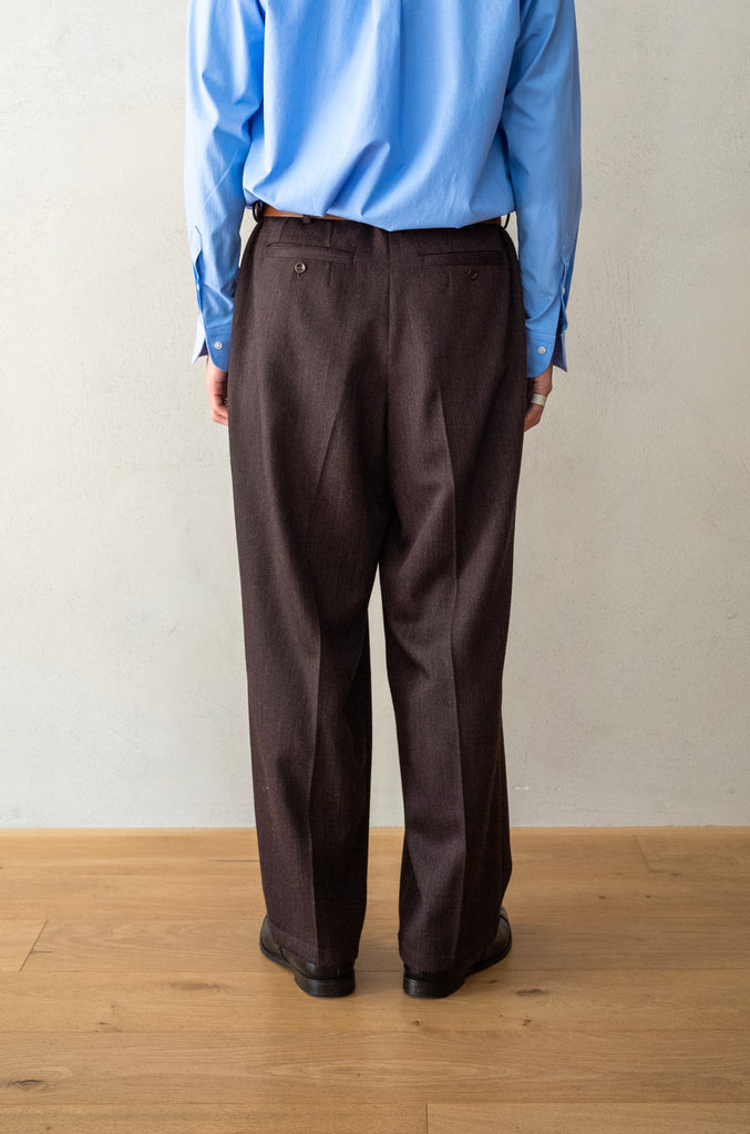 ONE TUCK VENETIAN PANTS