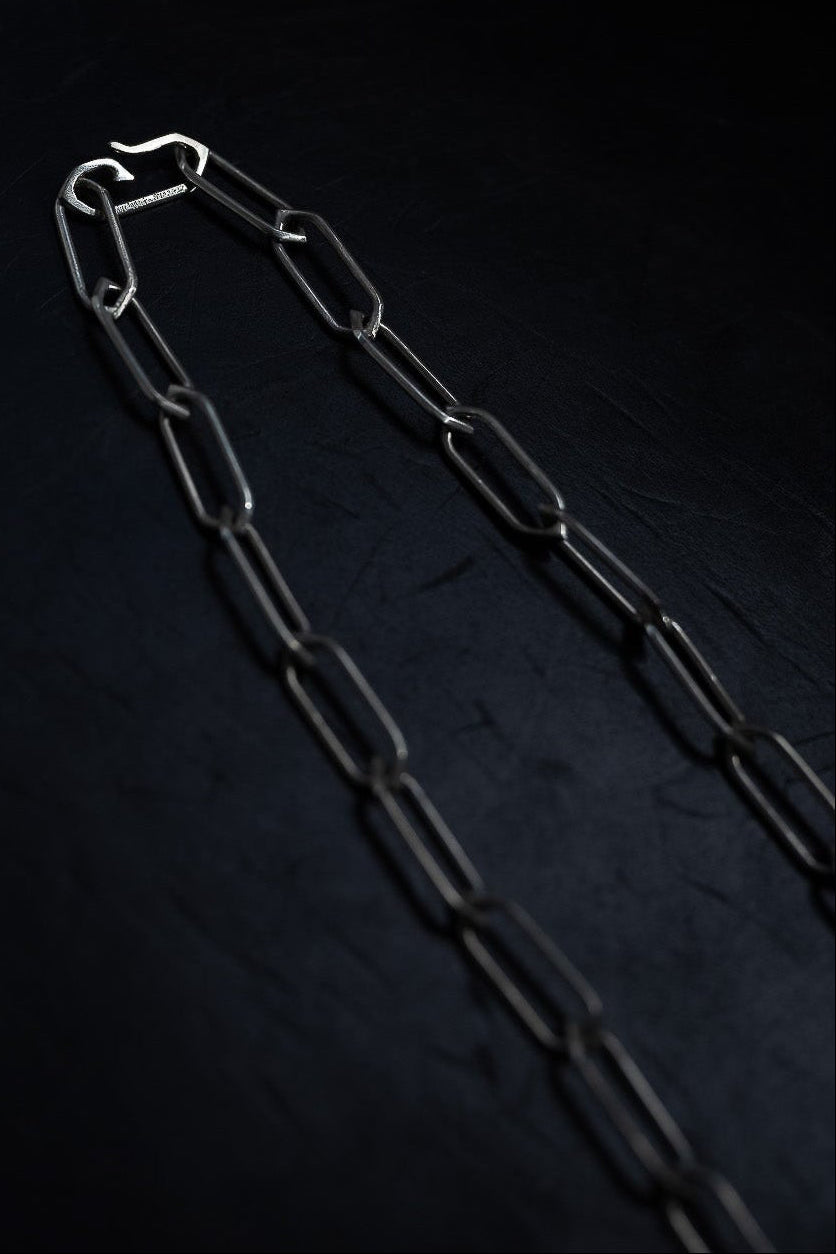 Parallel Necklace 〈K10WG × SV950〉