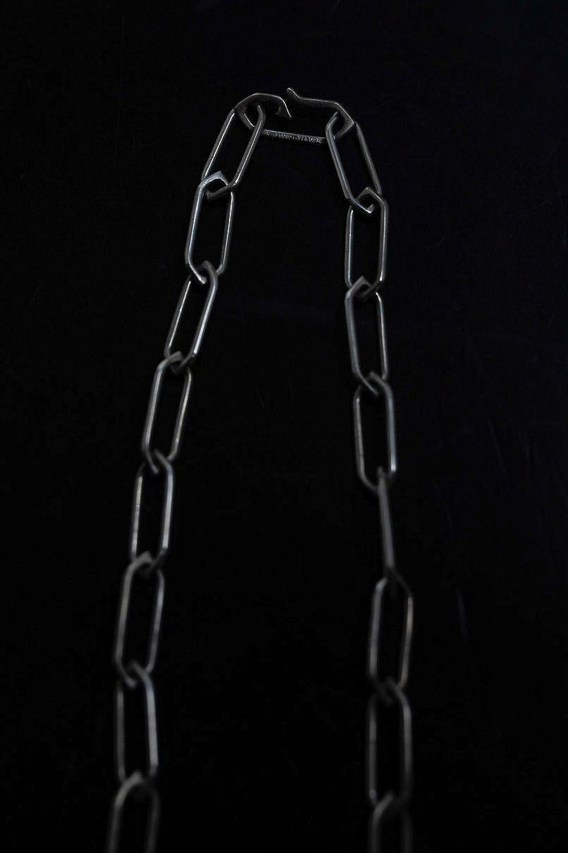 Parallel Necklace 〈K10WG × SV950〉
