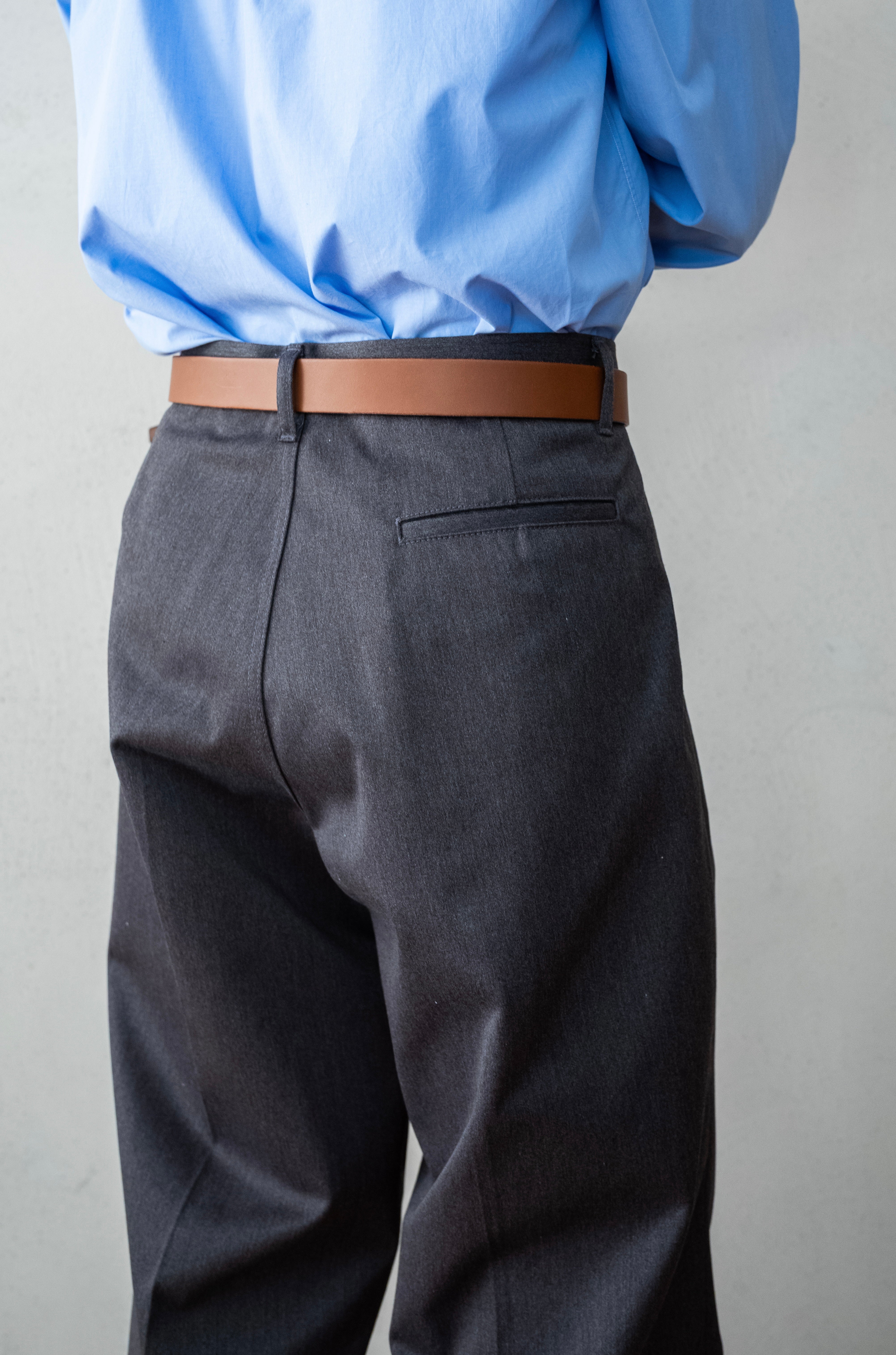 EX WIDE TROUSERS 〔GRAY〕