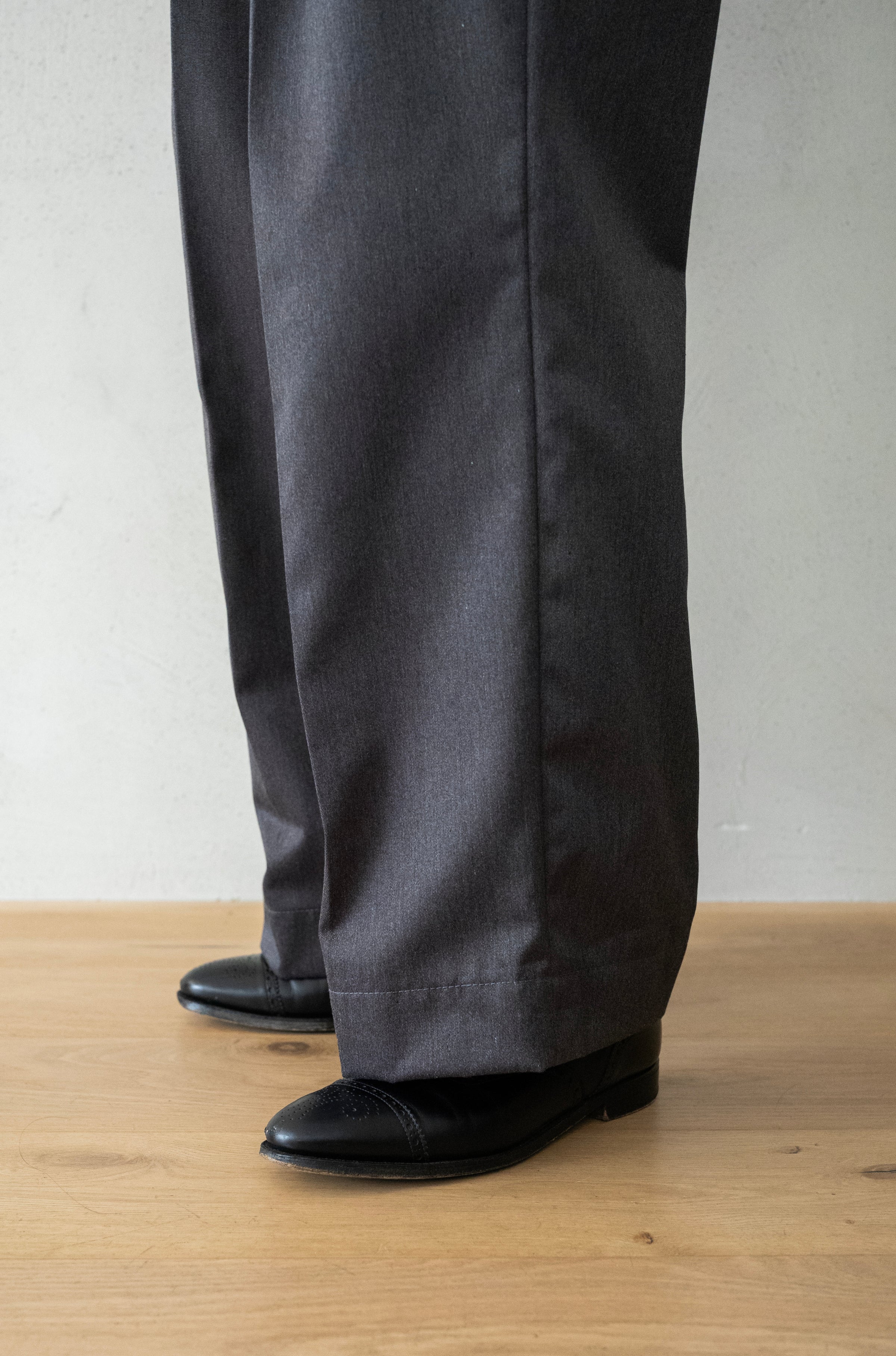 EX WIDE TROUSERS 〔GRAY〕 by cliché EX WIDE TROUSERS [GRAY] | cliché