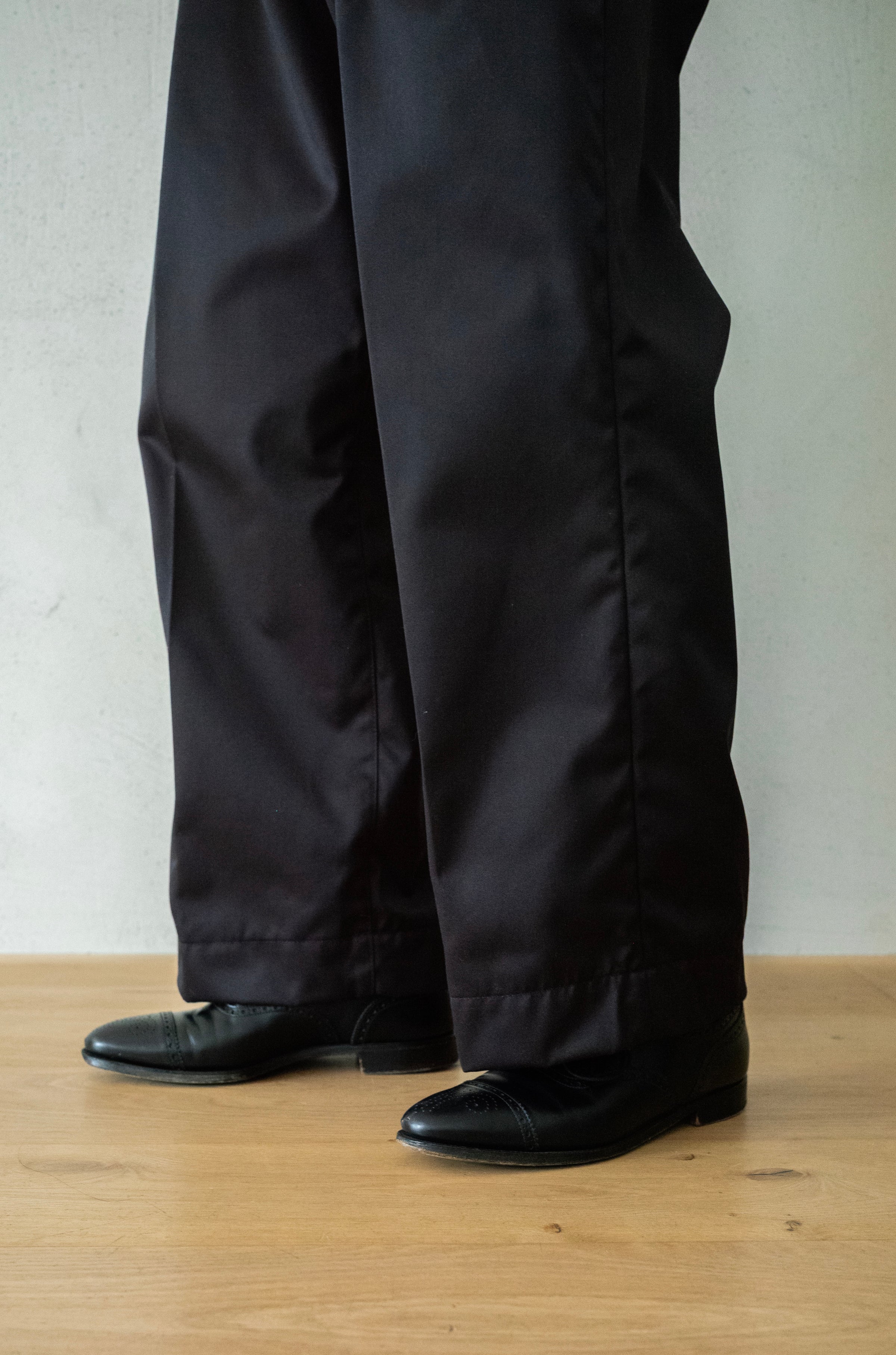 【clichéクリシェ】EX WIDE TROUSERS EX WIDE TROUSERS 〔BLACK〕 | cliché