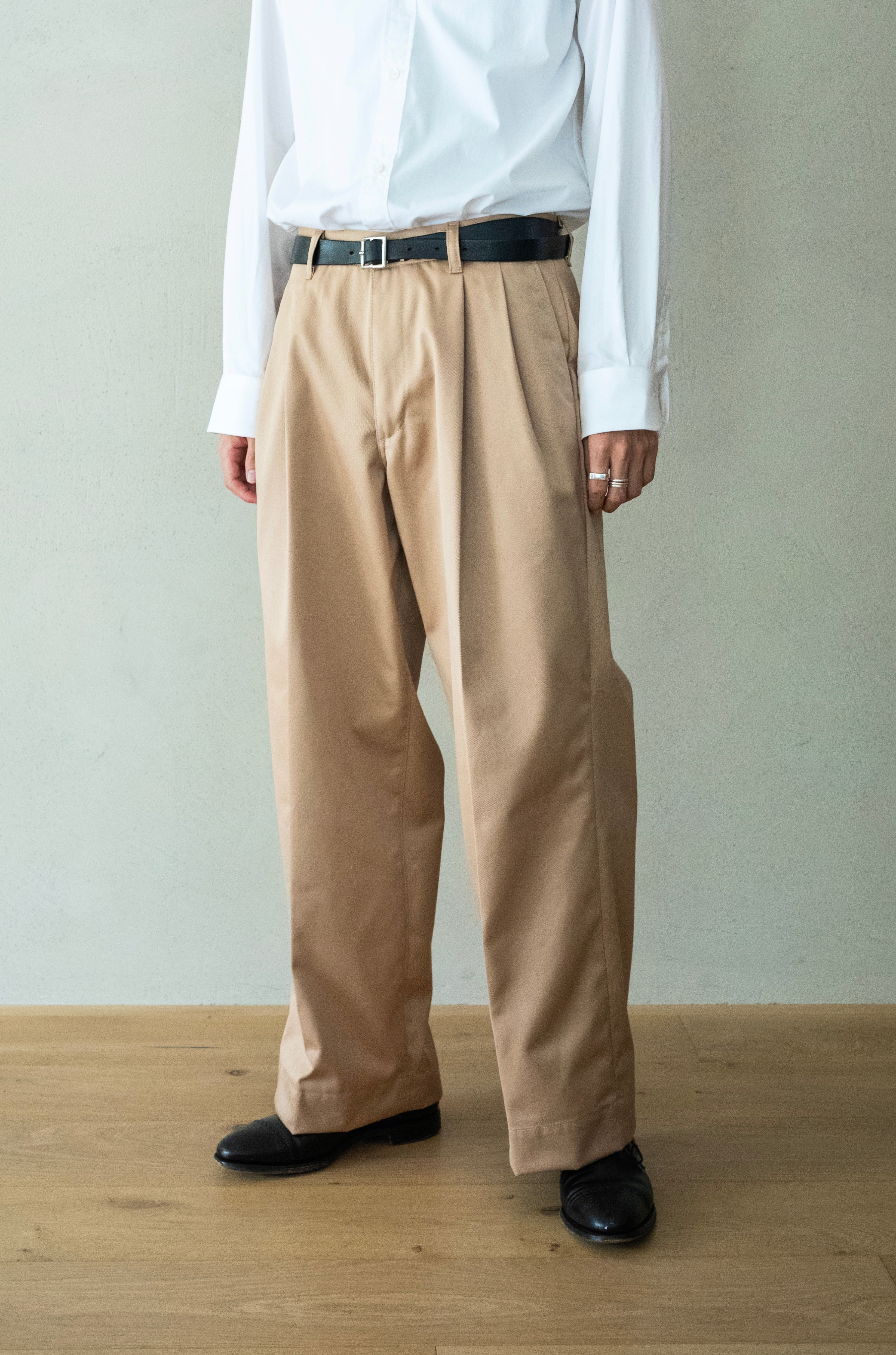 EX WIDE TROUSERS 〔NEW BEIGE〕