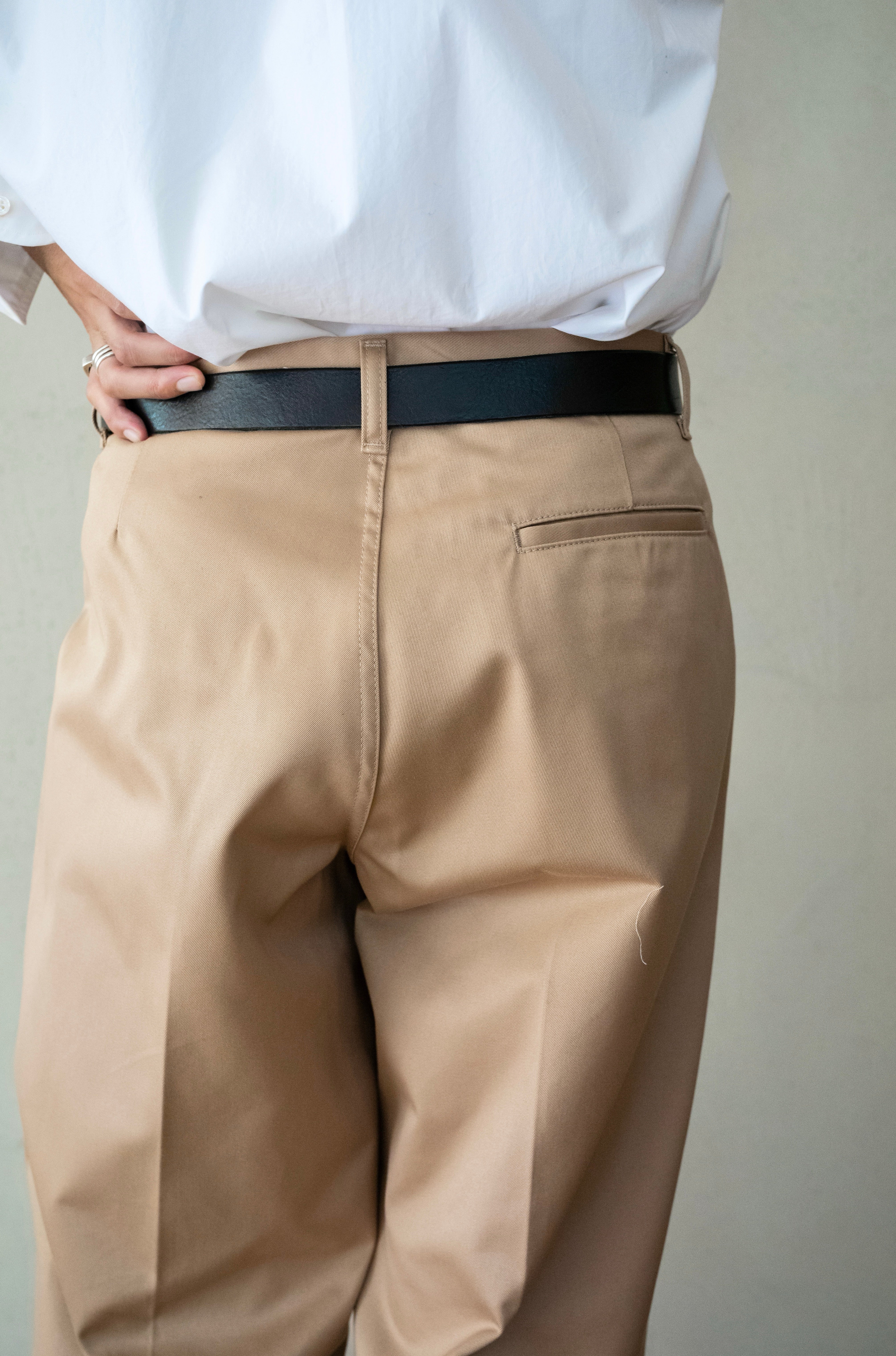 EX WIDE TROUSERS 〔NEW BEIGE〕