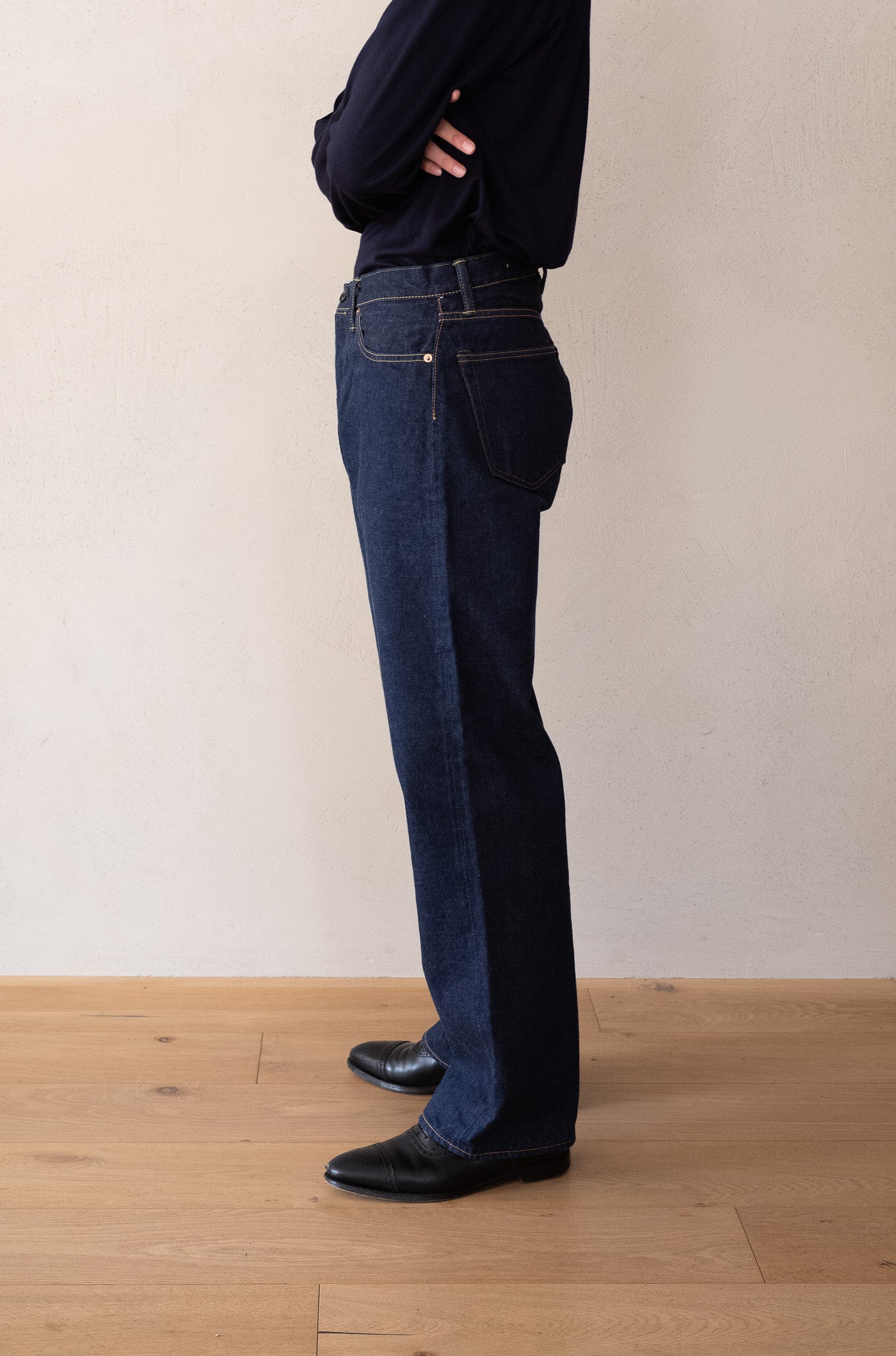 Denim Straight Trousers （ONE WASH） | cliché