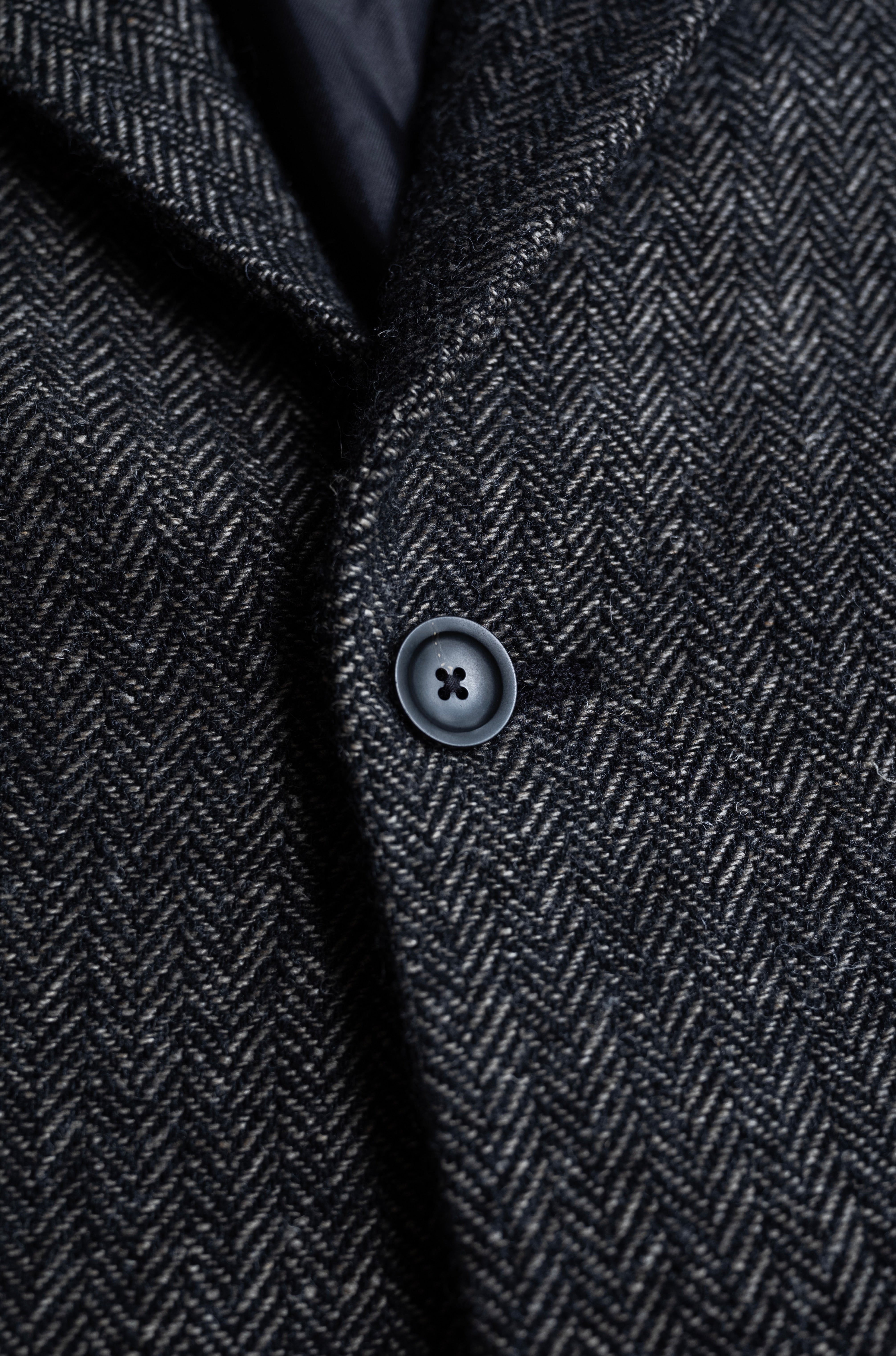 【新品未使用】cliché WOOLLINEN UTILITY JACKET M WOOL LINEN UTILITY JACKET 〔BLACK〕 – cliché