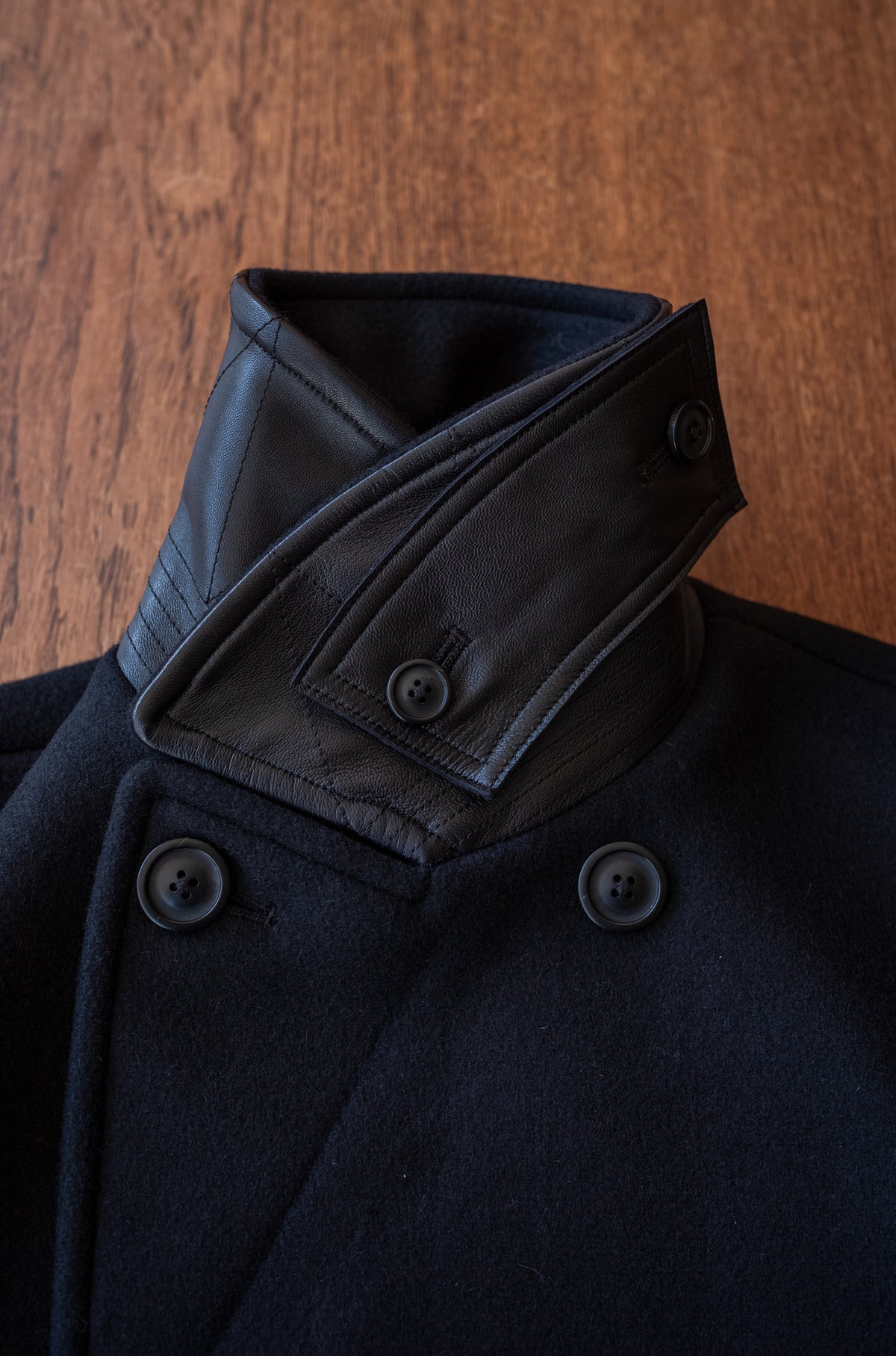 Shear Naval Coat 〈NOIR〉
