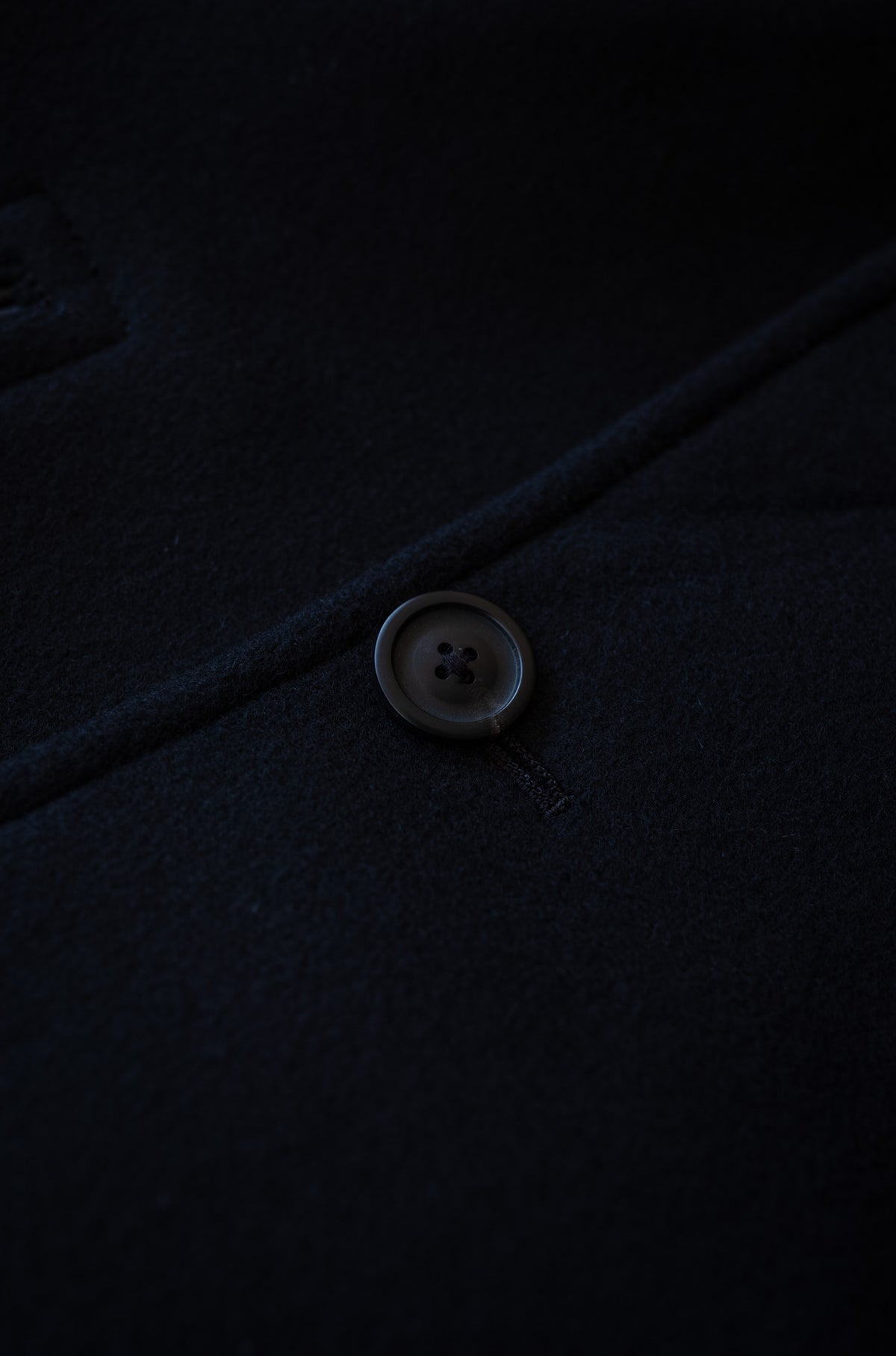 Shear Naval Coat 〈NOIR〉
