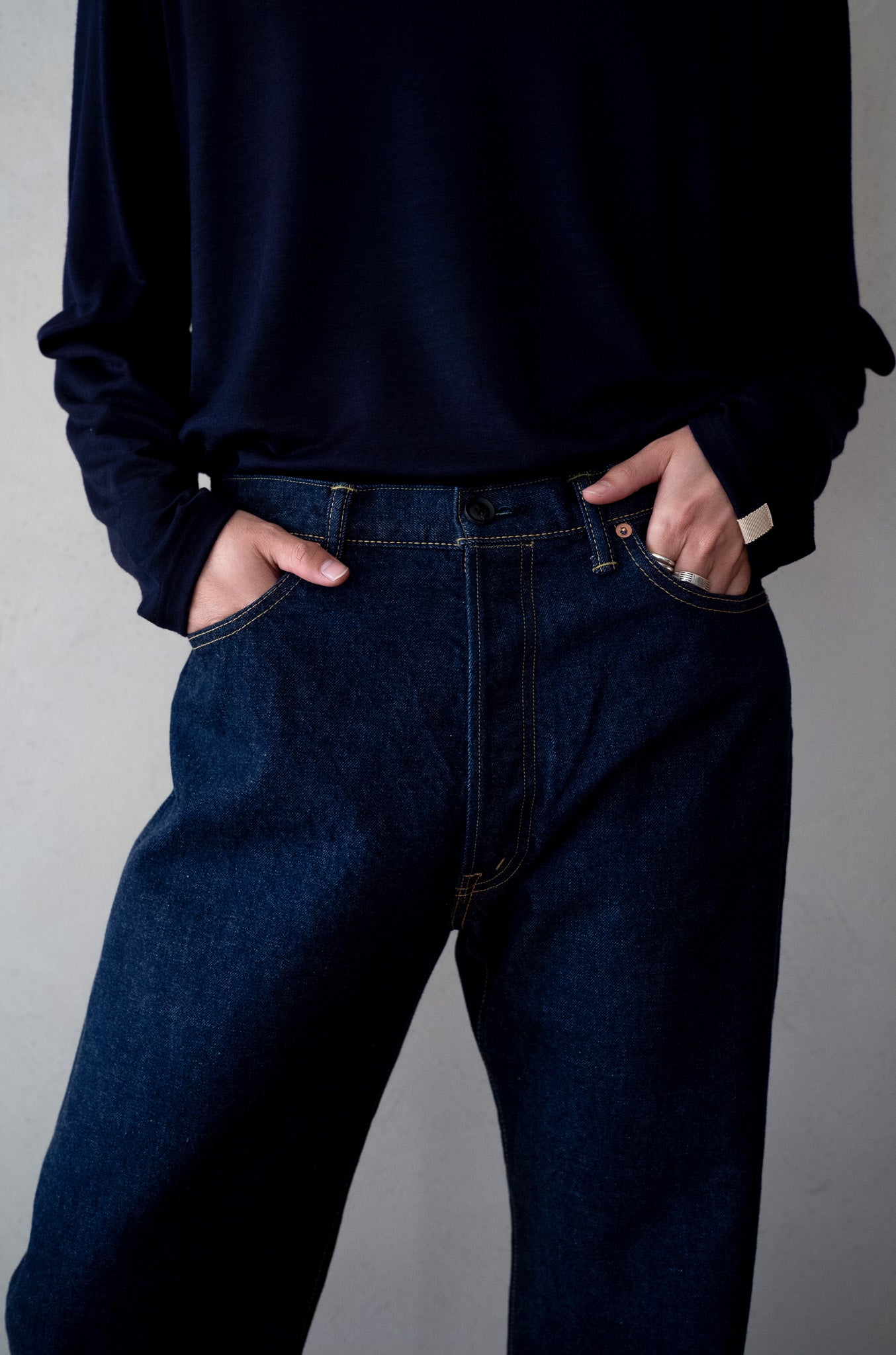Denim Straight Trousers （ONE WASH） | cliché