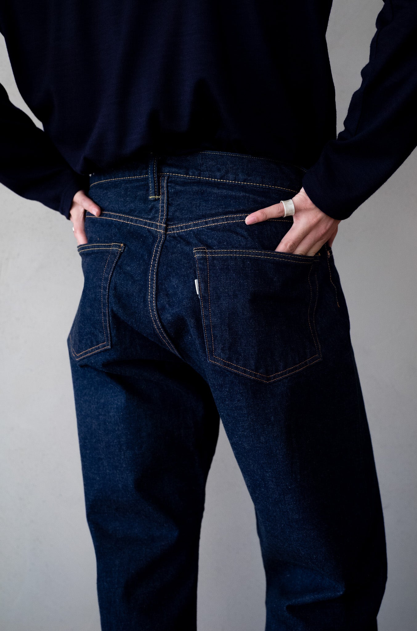 Denim Straight Trousers （ONE WASH） | cliché