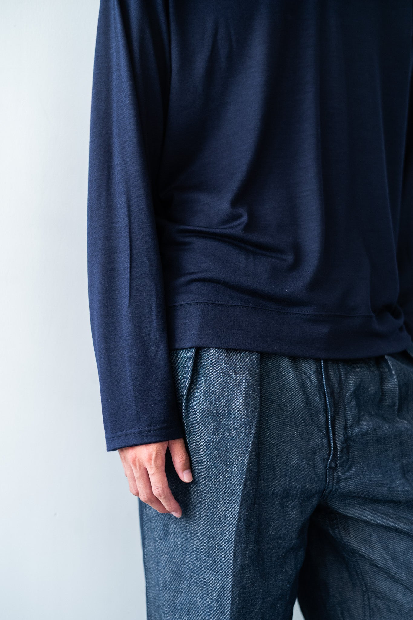 Washable Wool L/S Shirt | cliché