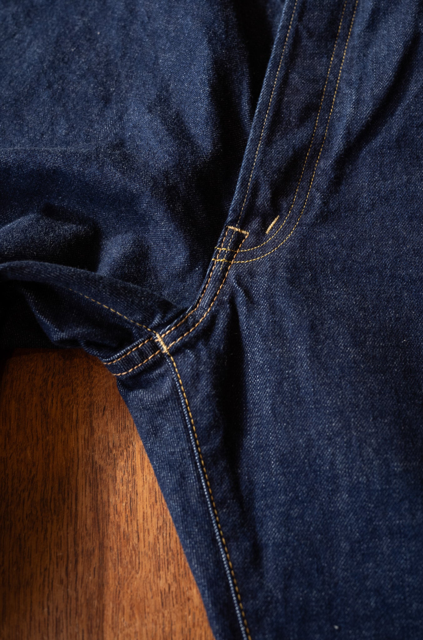 Denim Straight Trousers （ONE WASH） | cliché
