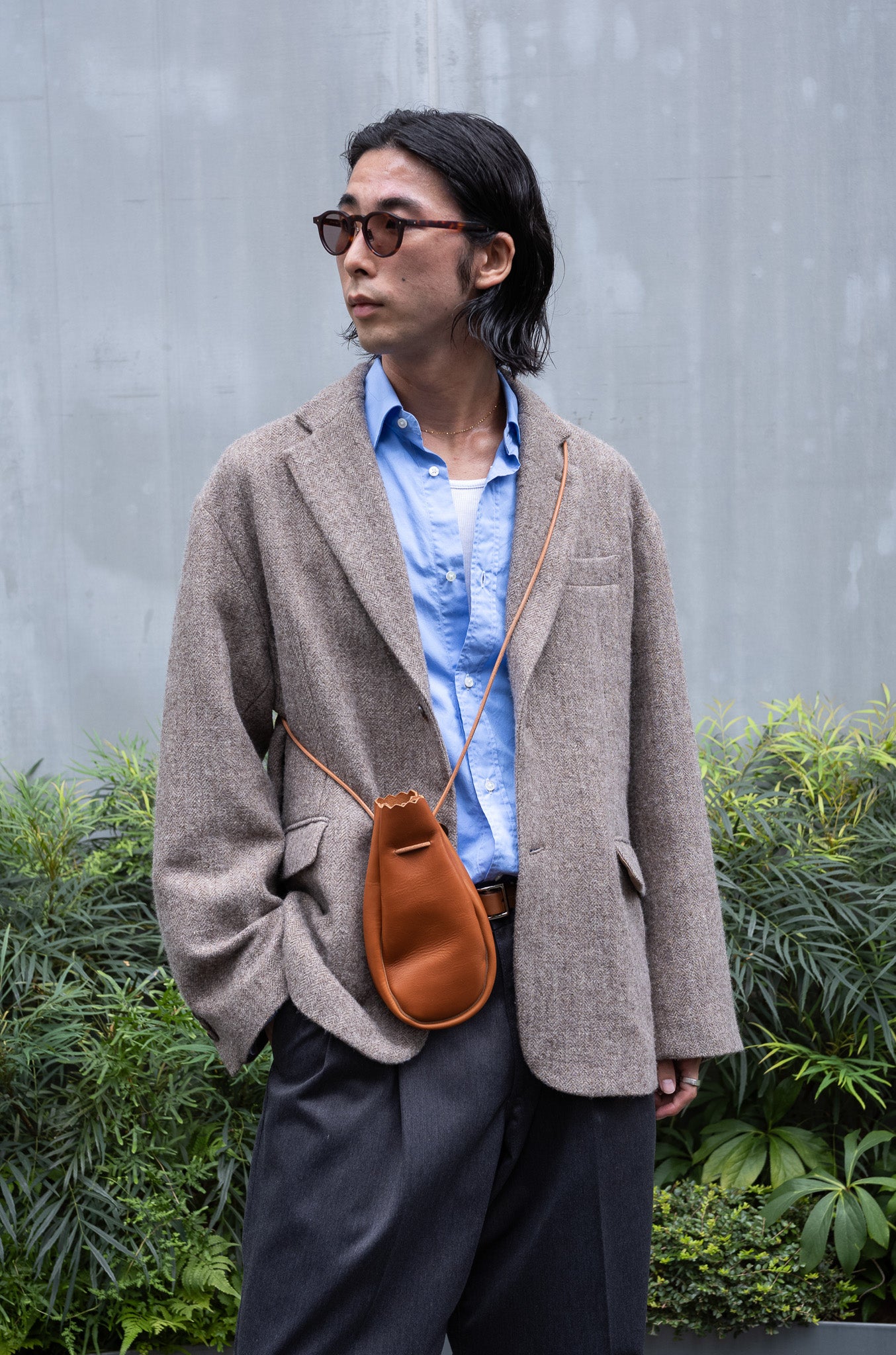 WOOL LINEN UTILITY JACKET 〔BEIGE〕 | cliché