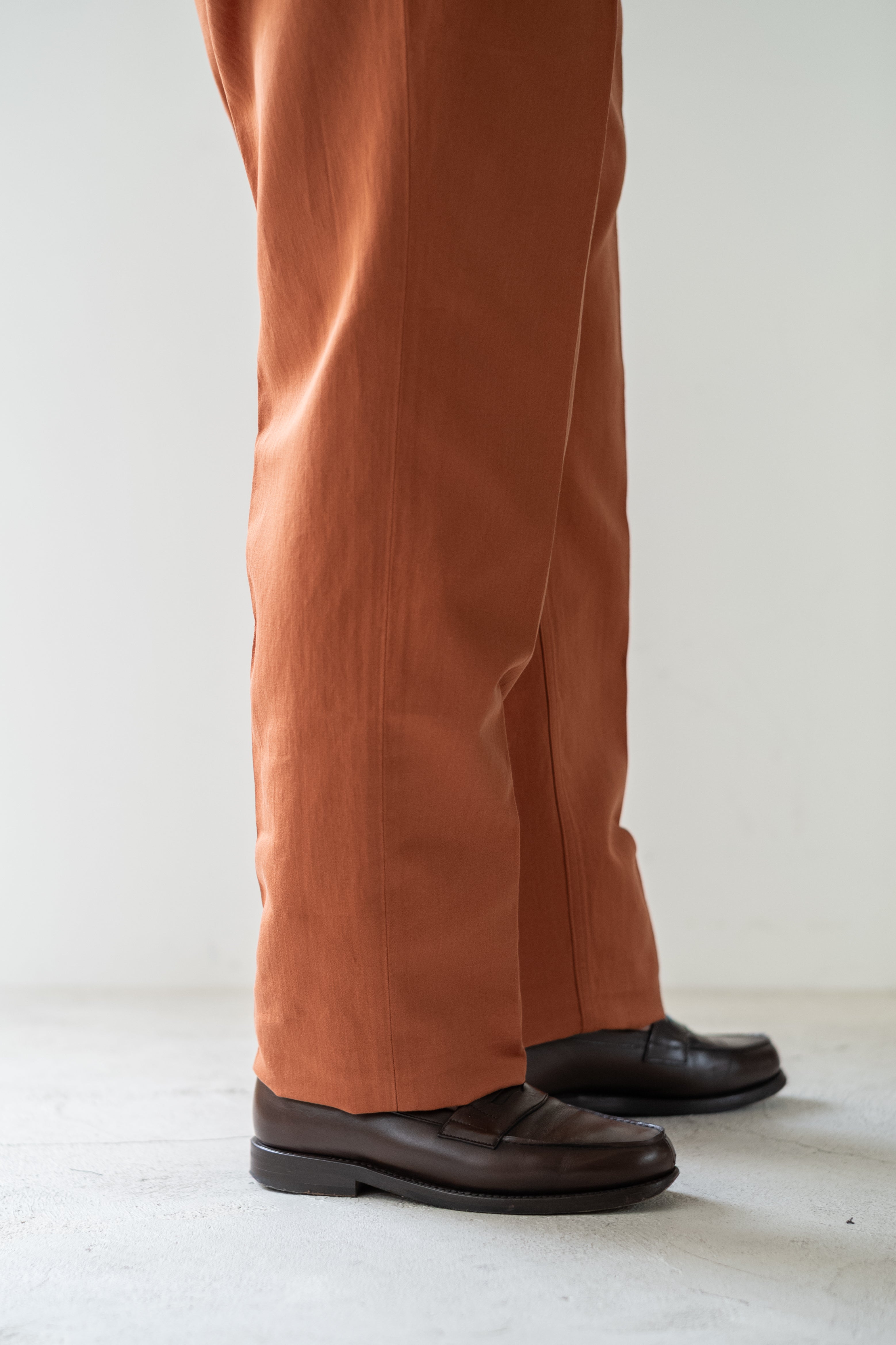 Satin Herringbone Trousers 〔SIERRA〕