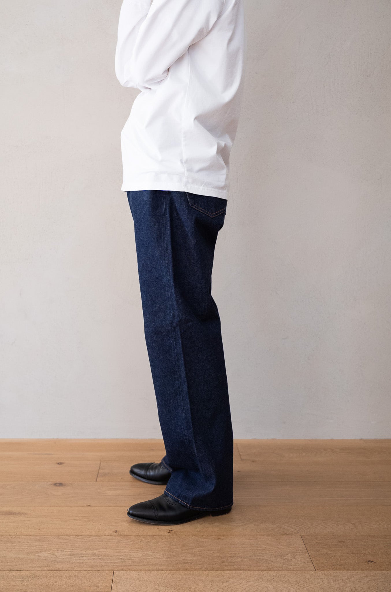 Denim Straight Trousers （ONE WASH） | cliché
