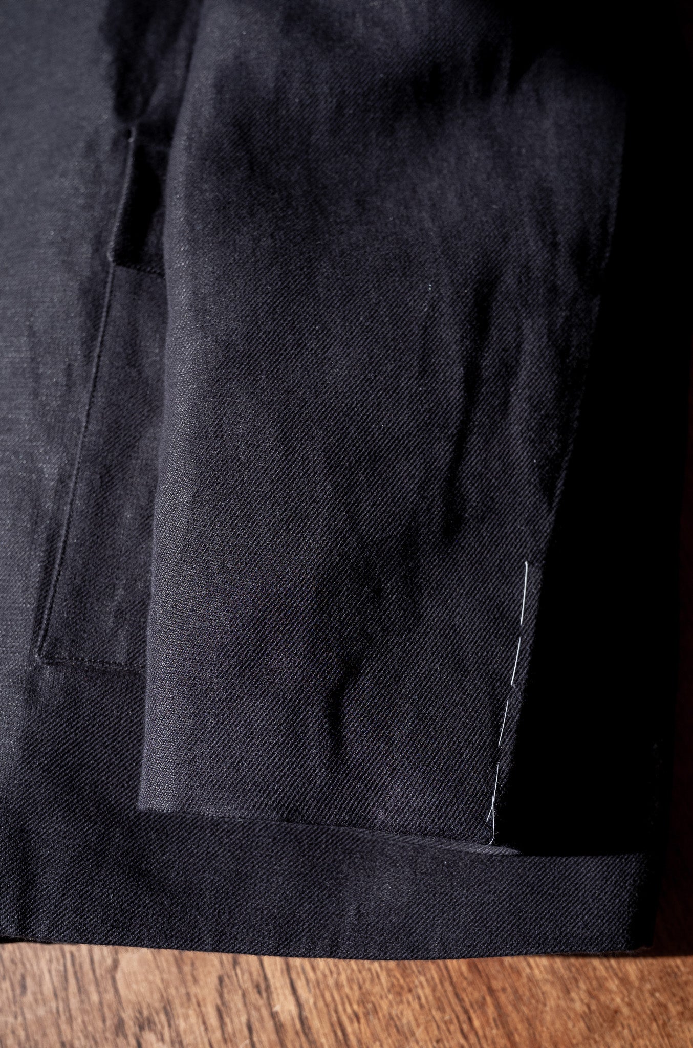 C/Li Double Cloth Directors Jacket〔NOIR〕