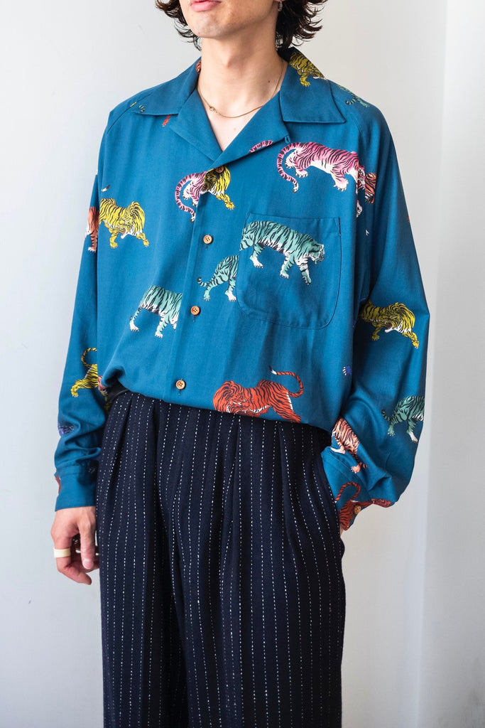 LONG SLEEVE ALOHA SHIRT