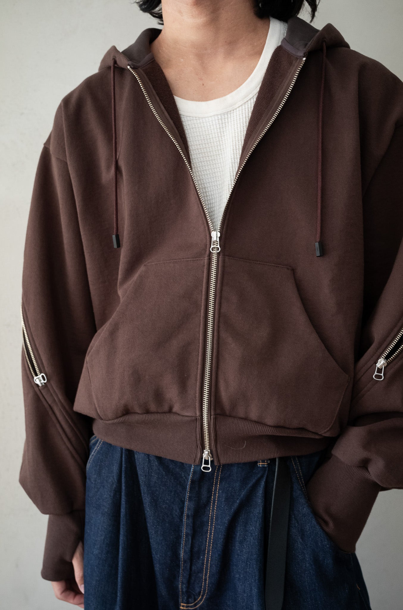 Ventilated Zip Hoodie | cliché