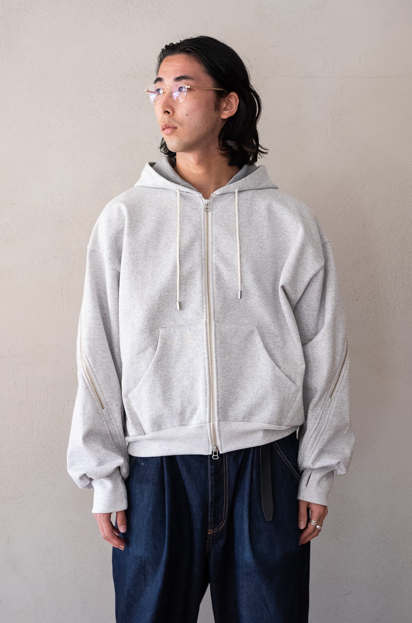 Ventilated Zip Hoodie | cliché