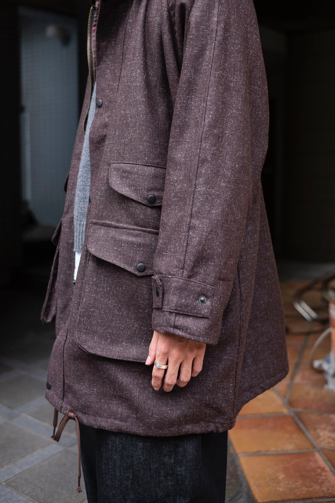 Classic Field Jacket Tweed-Long