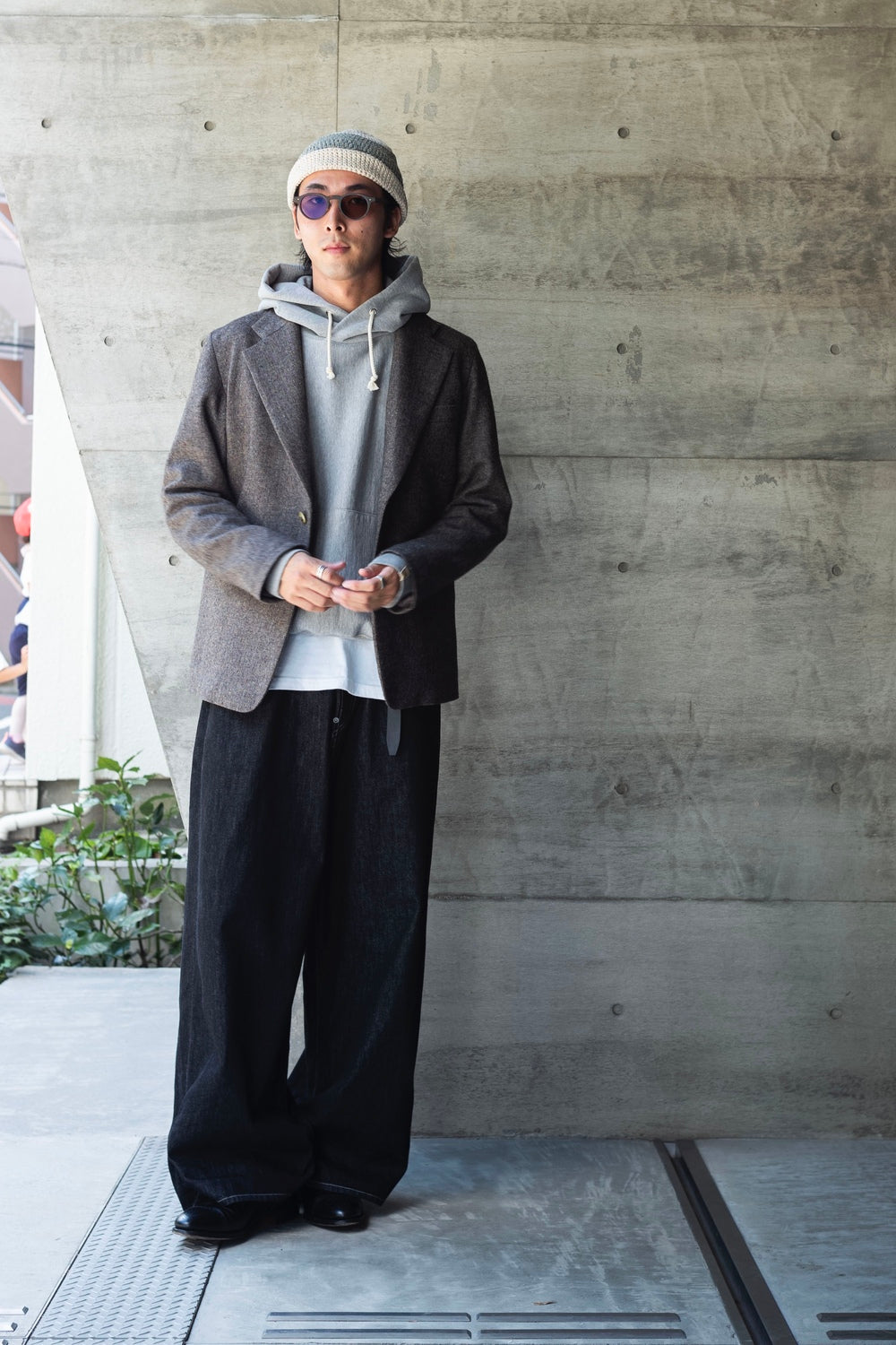 cantate Fluffy Parka 46 パーカー グレー EXCLUSIVE〕Fluffy Parka | cliché