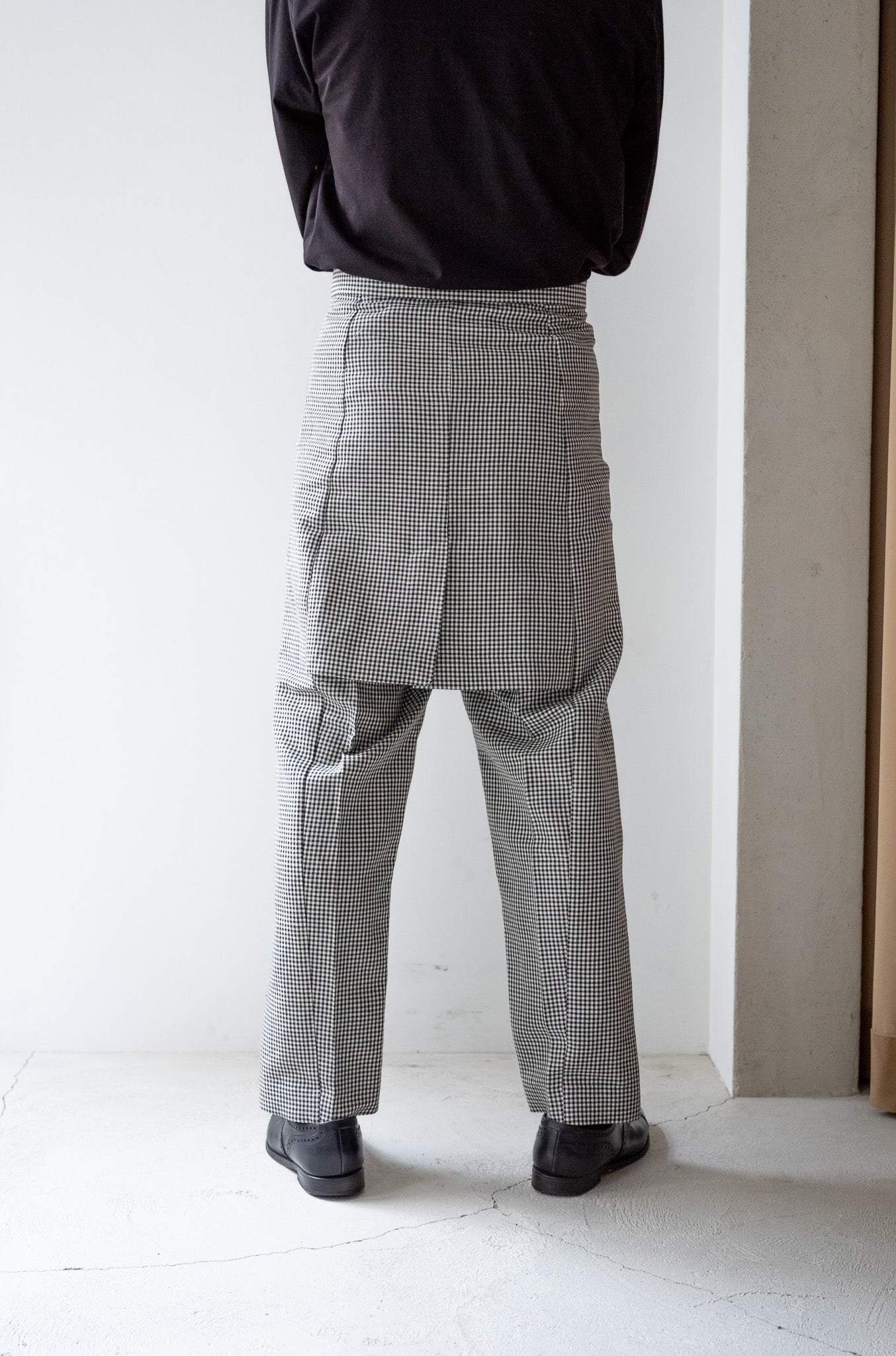 CCGS09UNI C 〈DORMEUIL LINEN WOOL PANTS〉 | cliché
