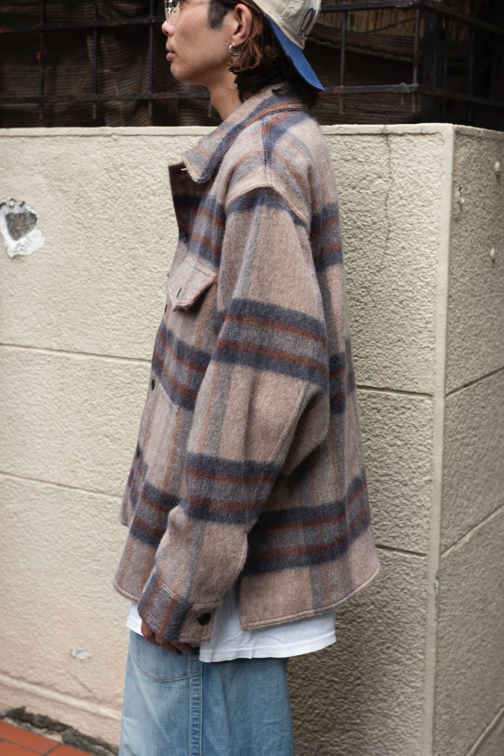 MOHAIR SHIRT JACKET | cliché