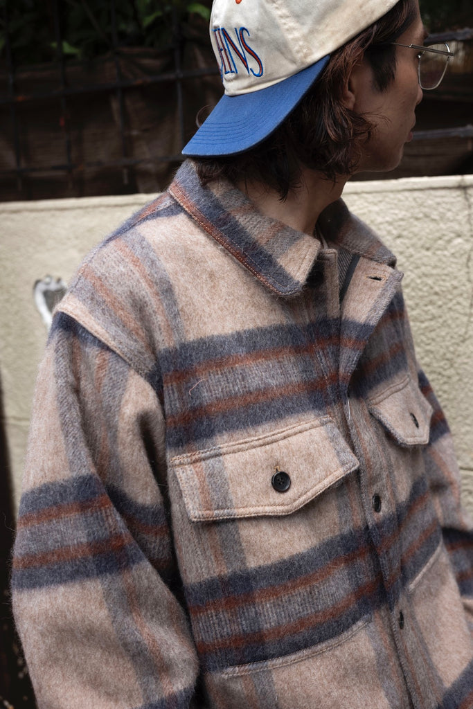 MOHAIR SHIRT JACKET