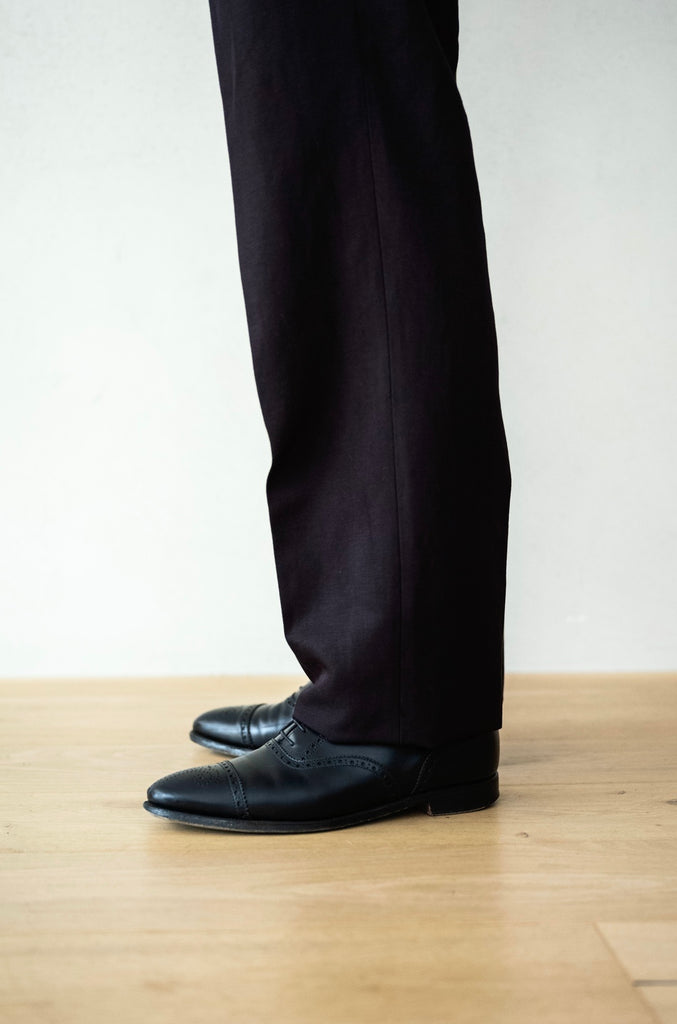 Silk Linen French Trousers
