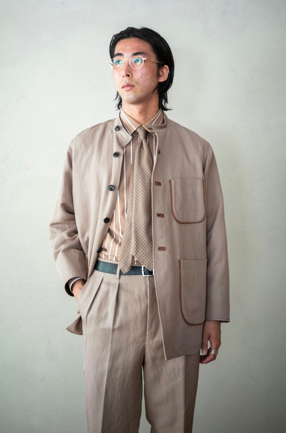 Silk Linen Forestiere Jacket | cliché