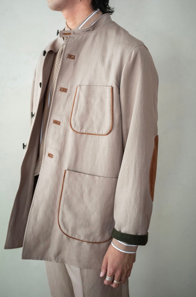 Silk Linen Forestiere Jacket