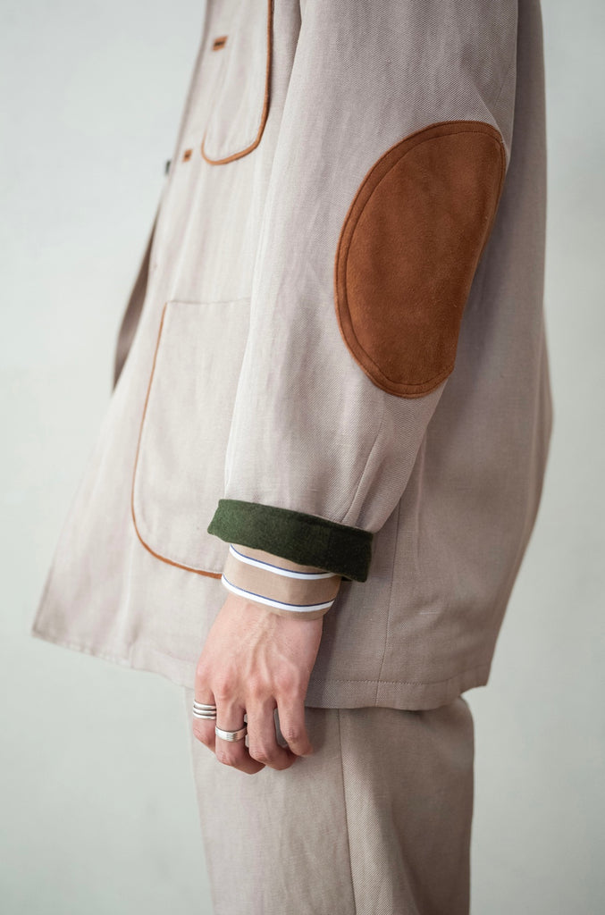 Silk Linen Forestiere Jacket
