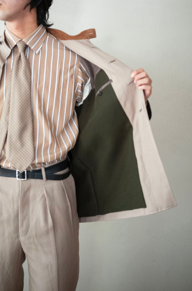 Silk Linen Forestiere Jacket