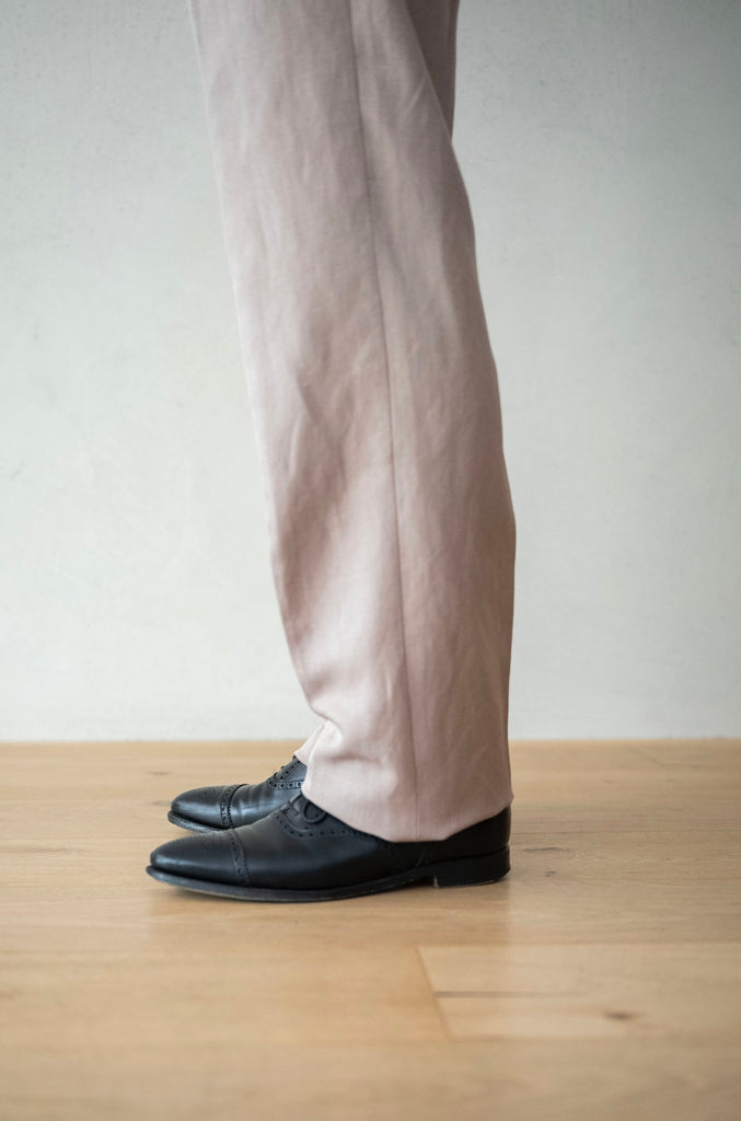Silk Linen French Trousers